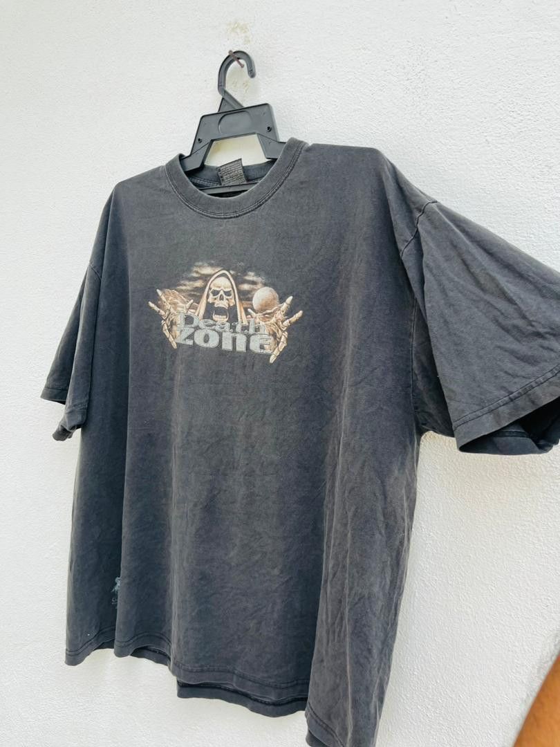 Japanese Brand × Vintage Vintage Santa La Muerte death Zone Streetwear Fashion Style Size US XL / EU 56 / 4 - 10 Thumbnail