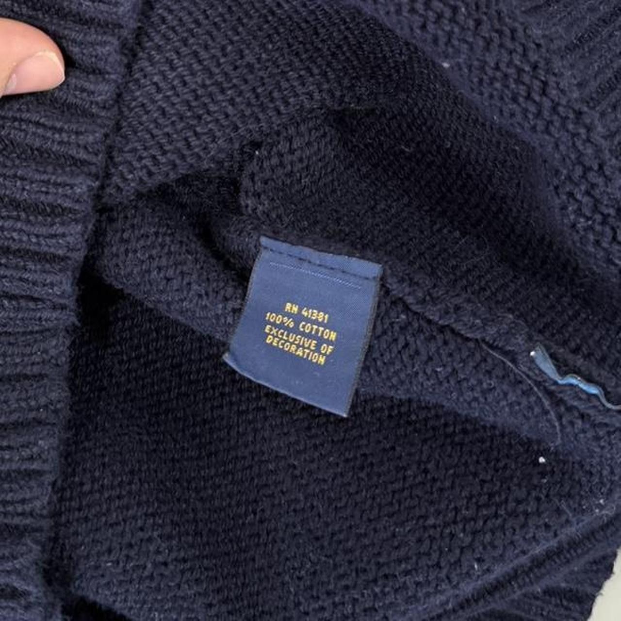 Polo Ralph Lauren Polo Ralph Lauren American Flag Cable Knit Sweater Medium Size US M / EU 48-50 / 2 - 5 Thumbnail