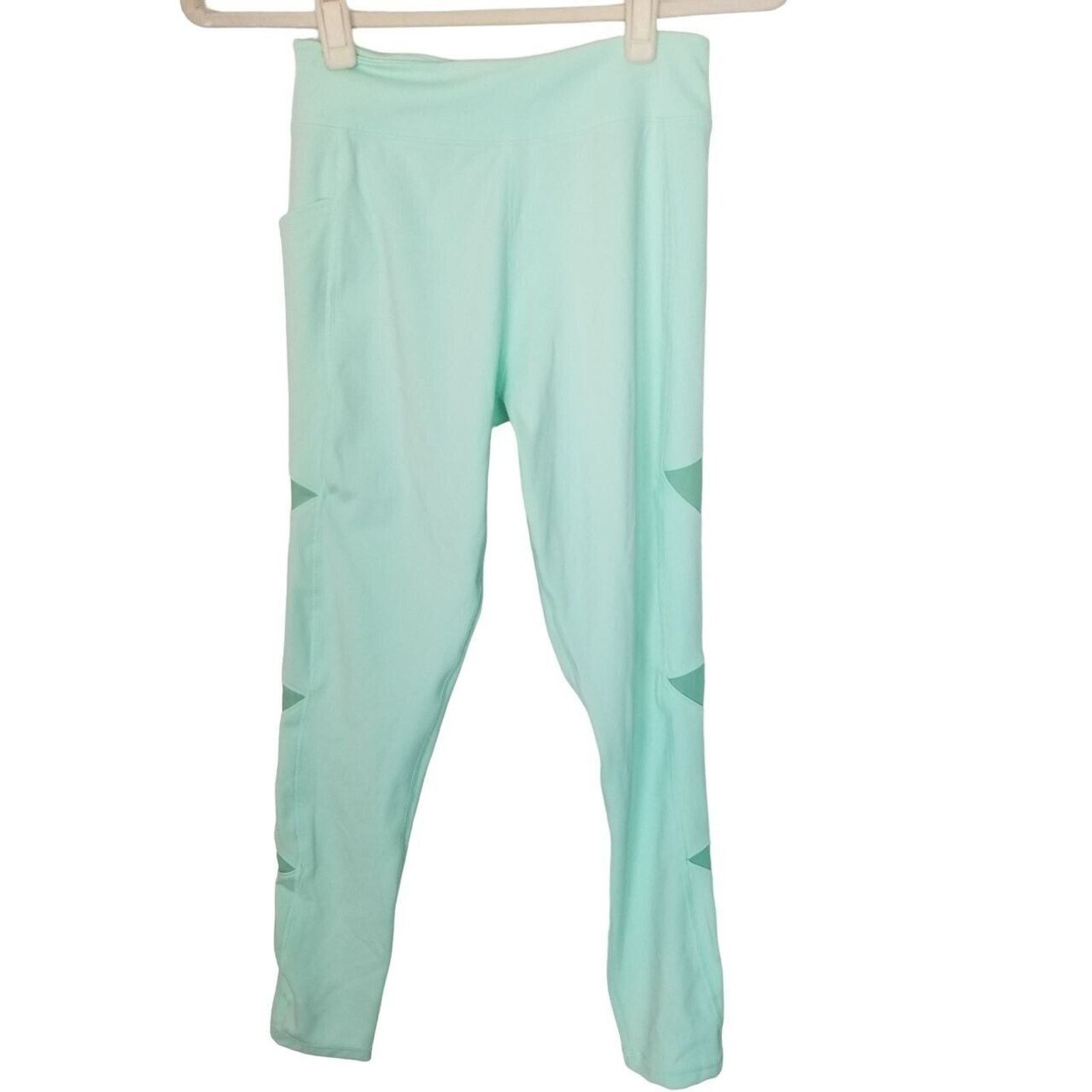 Huckberry Huk Womens Compression Reel On Leggings Sz S Mesh Cut Outs Size 23" - 2 Thumbnail