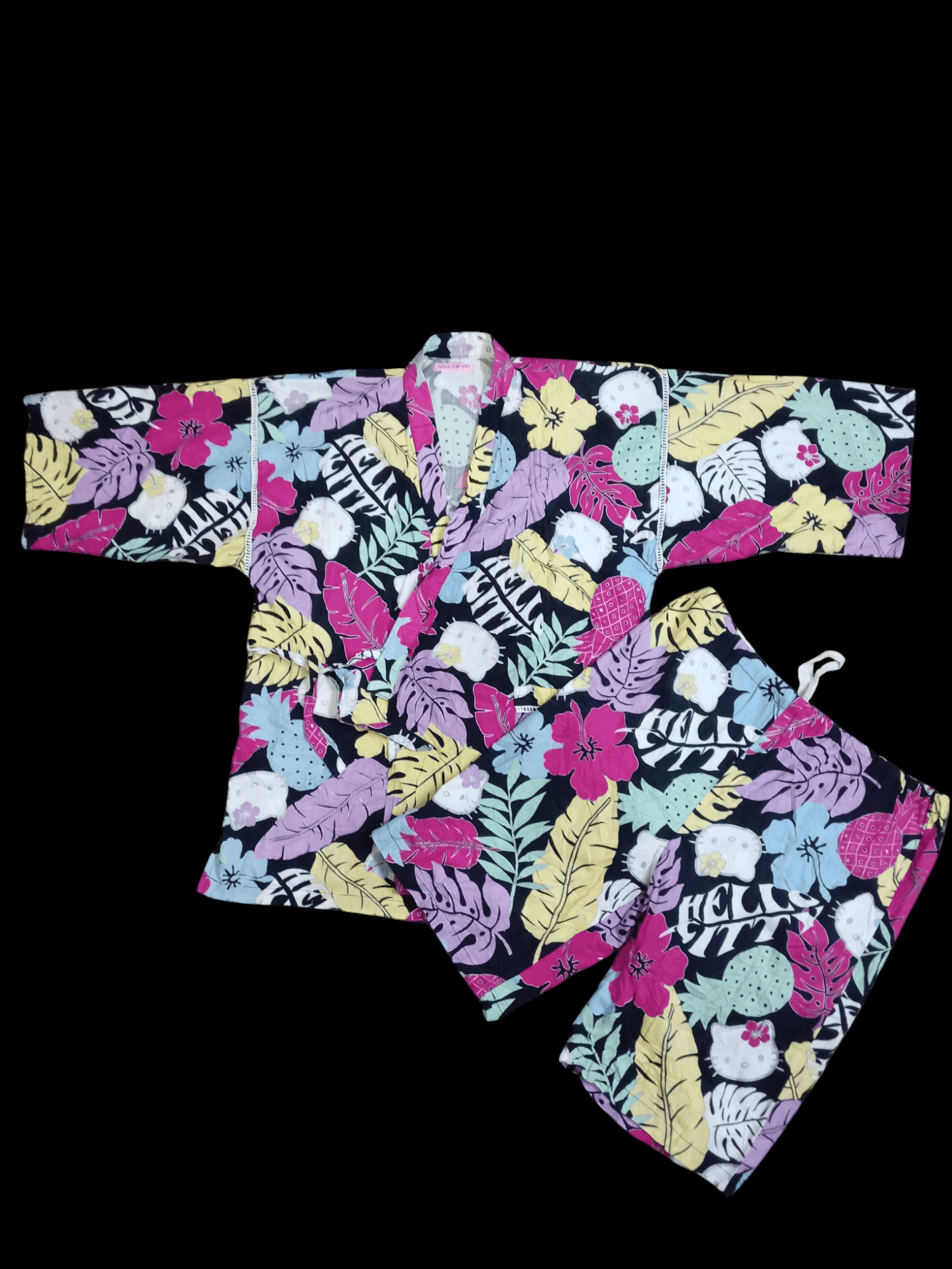 Japanese Brand Hello Kitty Kimono Style Japanese Rare Size US L / EU 52-54 / 3 - 1 Thumbnail