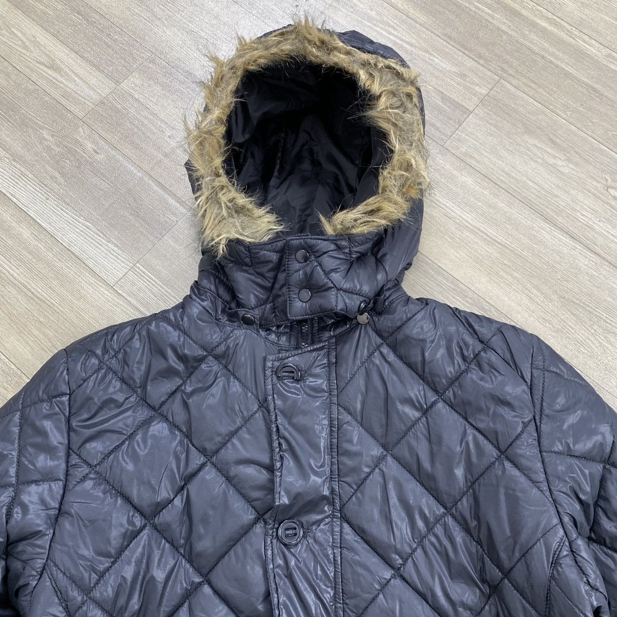 PPFM 2000s PPFM Fur Lgb Ifsixwasnine Kmrii Goa Puffer Down Jacket Size US L / EU 52-54 / 3 - 5 Thumbnail