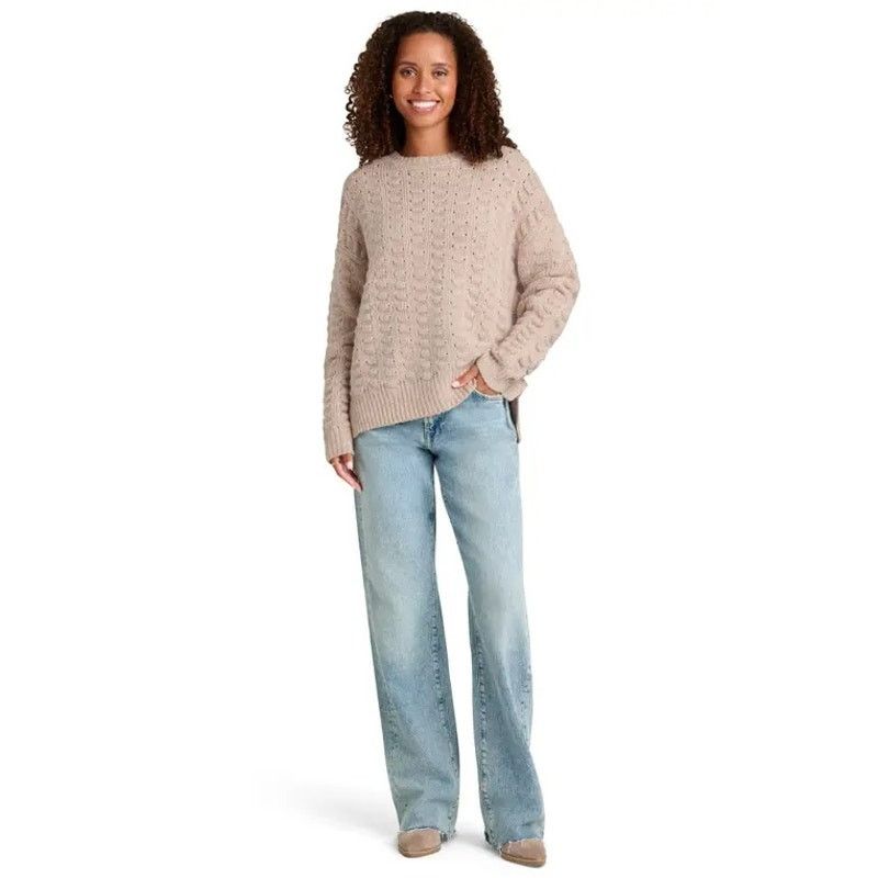 Splendid Splendid Women Brown Wool Blend Knit Candace Sweater Size S Size S / US 4 / IT 40 - 5 Thumbnail