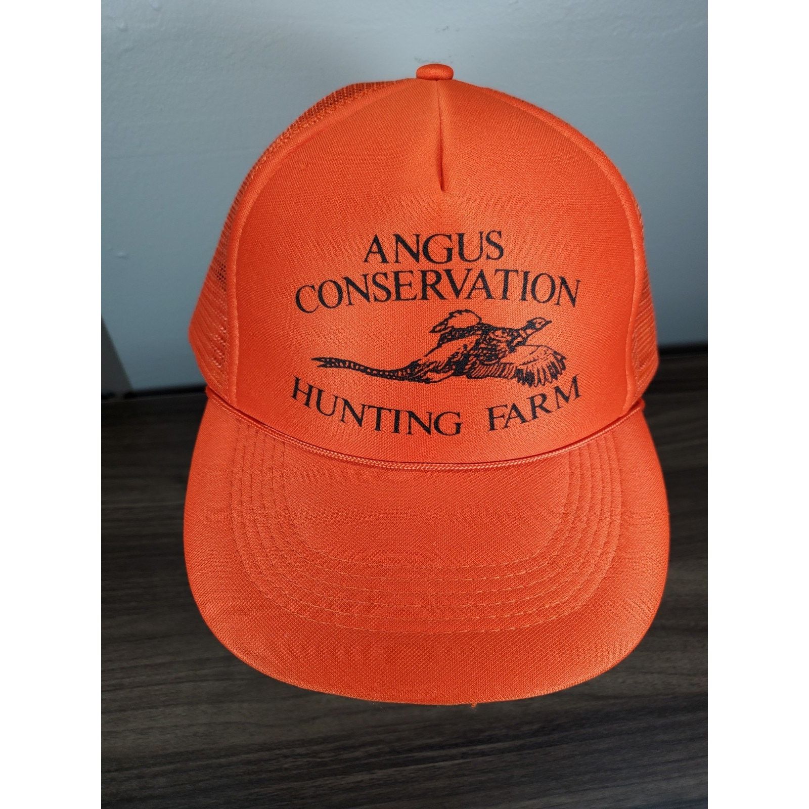 Vintage Angus Conservation Hunting Farm Trucker Hat Snapback Cap Size ONE SIZE - 4 Thumbnail
