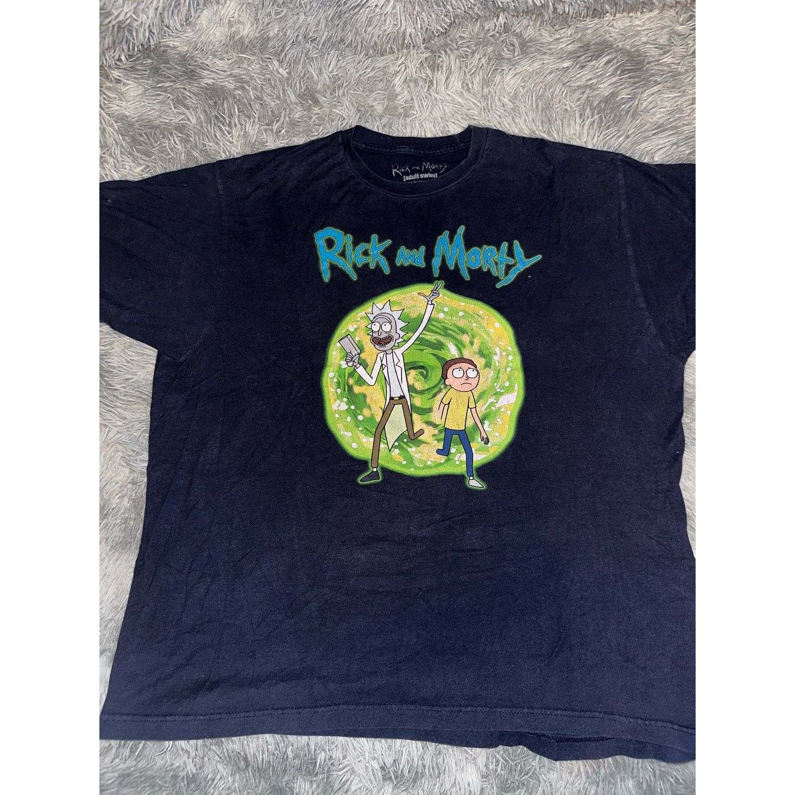 Other Rick and Morty Shirt Mens XL Dimension Portal Cartoon Size XL / US 12-14 / IT 48-50 - 1 Thumbnail