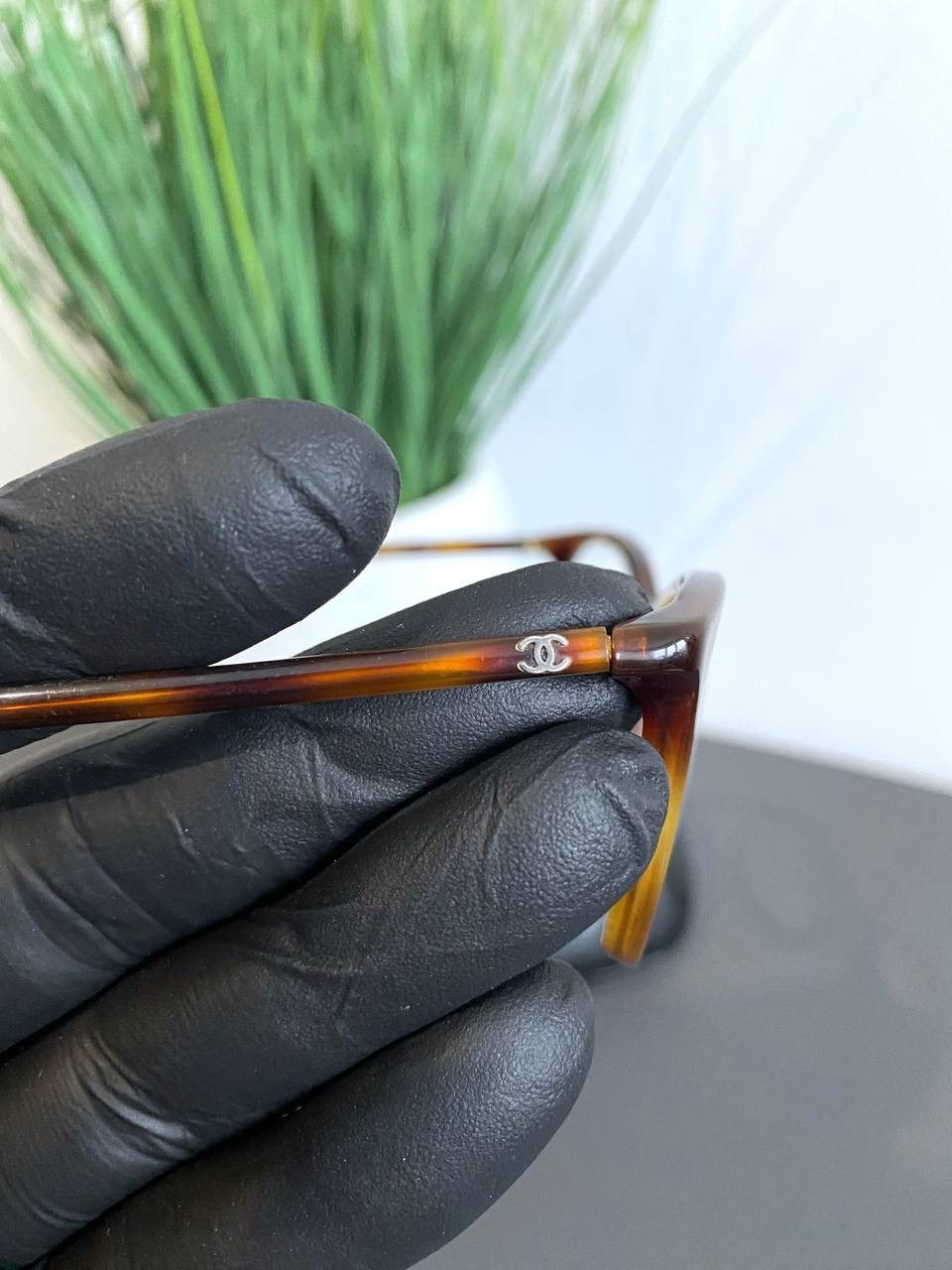 Chanel × Designer CHANEL Women's Rectangle Eyeglasses, 3281 c.1295 Size ONE SIZE - 14 Thumbnail