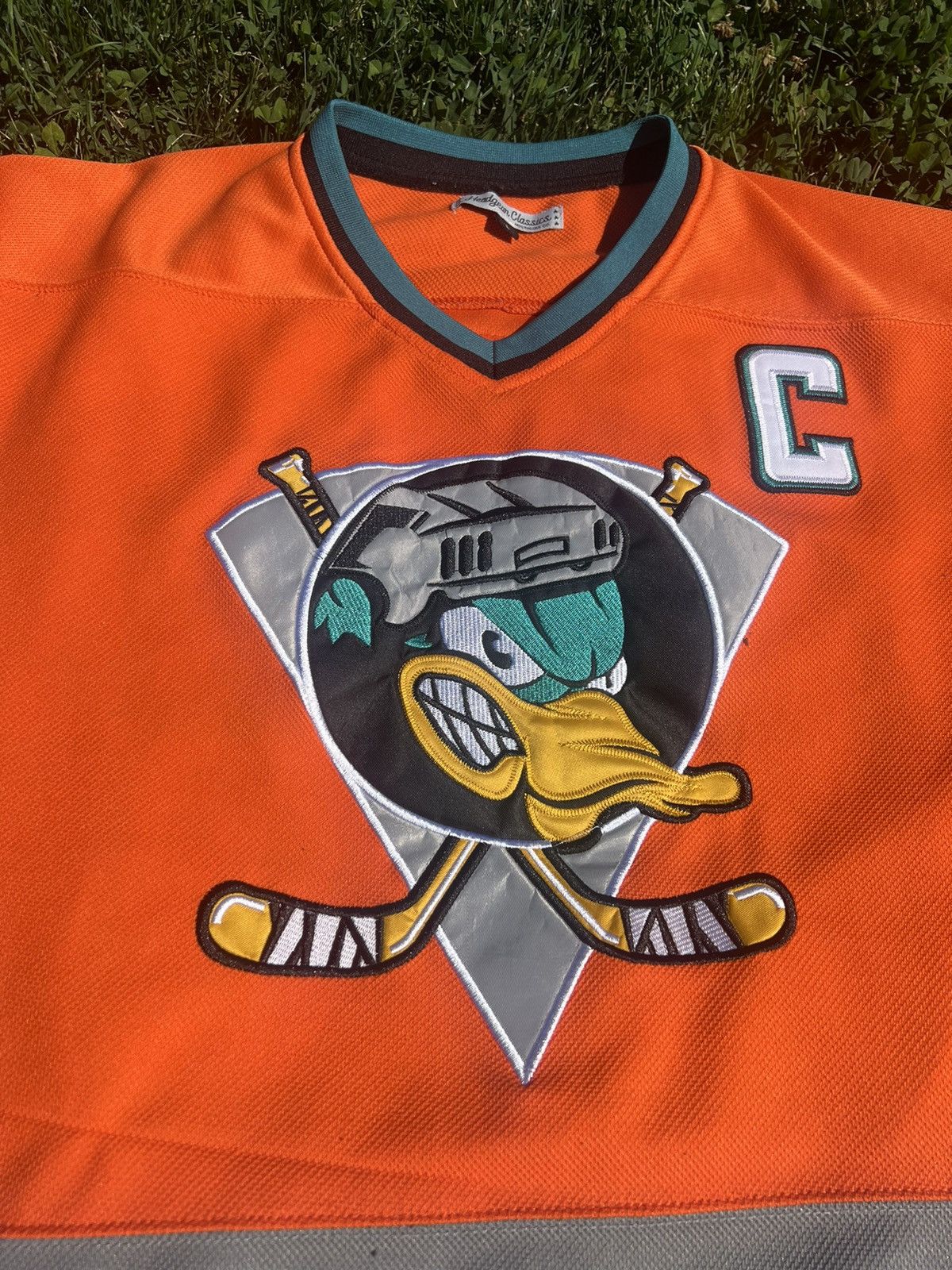 Vintage MightyDucks Conway hockey jersey Size US L / EU 52-54 / 3 - 2 Thumbnail