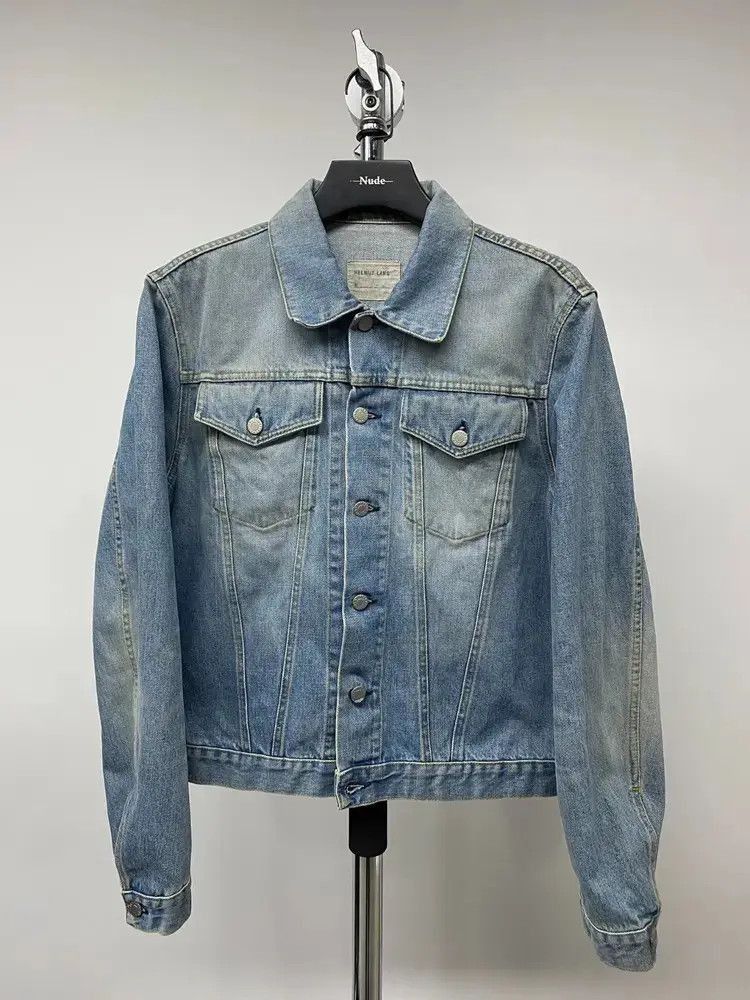 【有名人芸能人】 Trucker Stripe Black 1996 AW Lang Helmut Jacket Grailed | 46 ジャケット・アウター