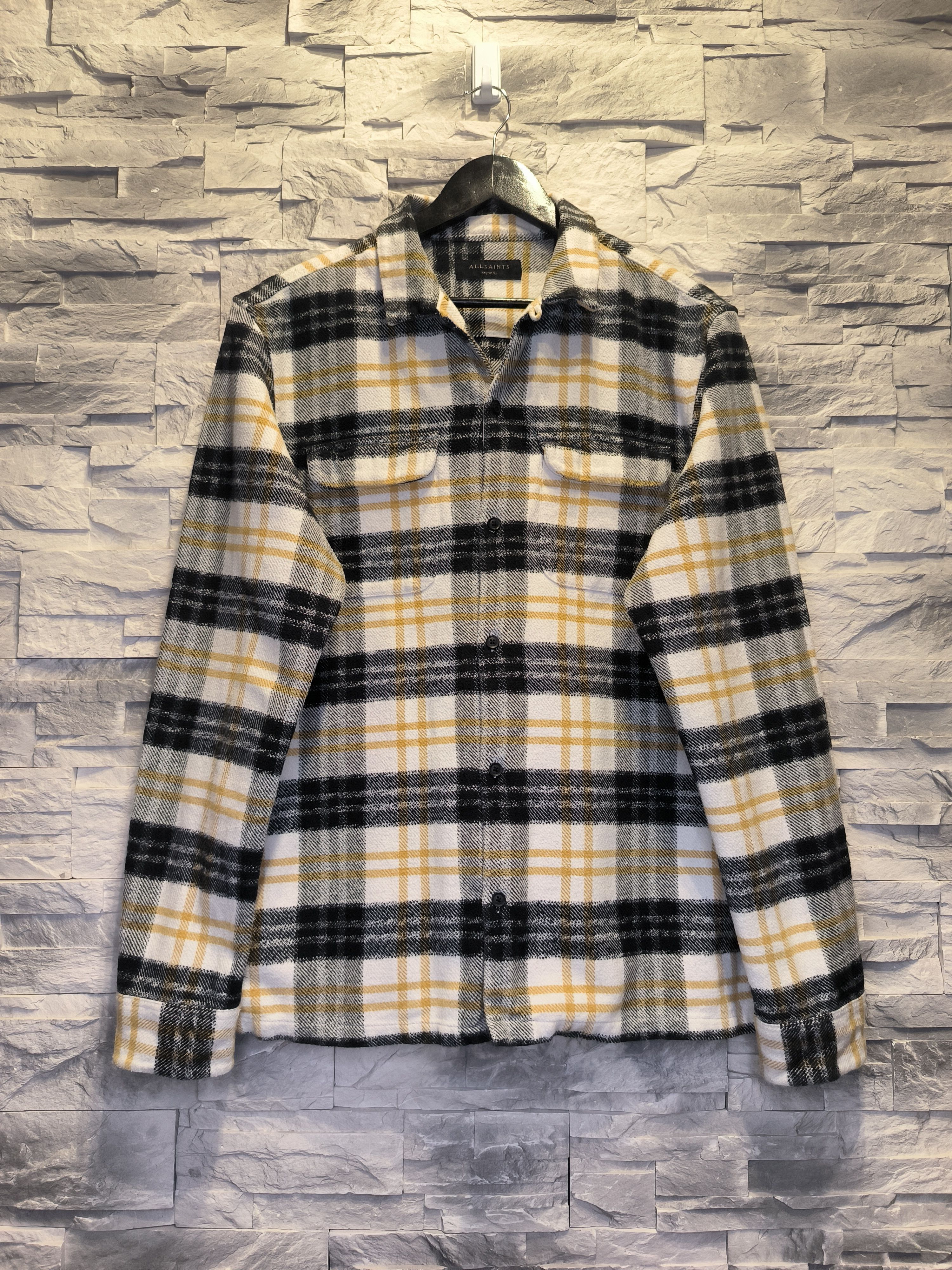 Allsaints Allsaints Shirt Long Sleeve Button-Up Multicolor Size US M / EU 48-50 / 2 - 1 Thumbnail