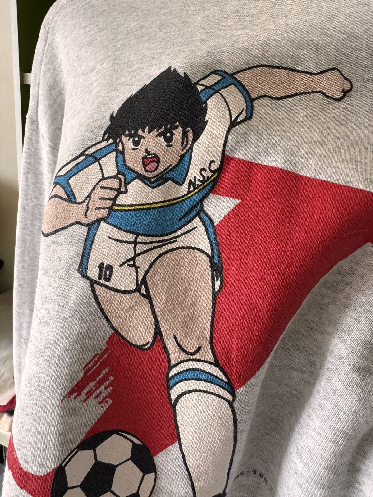 Anime × If Six Was Nine × Japanese Brand VINTAGE 90s CAPTAIN TSUBASA SWEATSHIRT Size US M / EU 48-50 / 2 - 11 Thumbnail