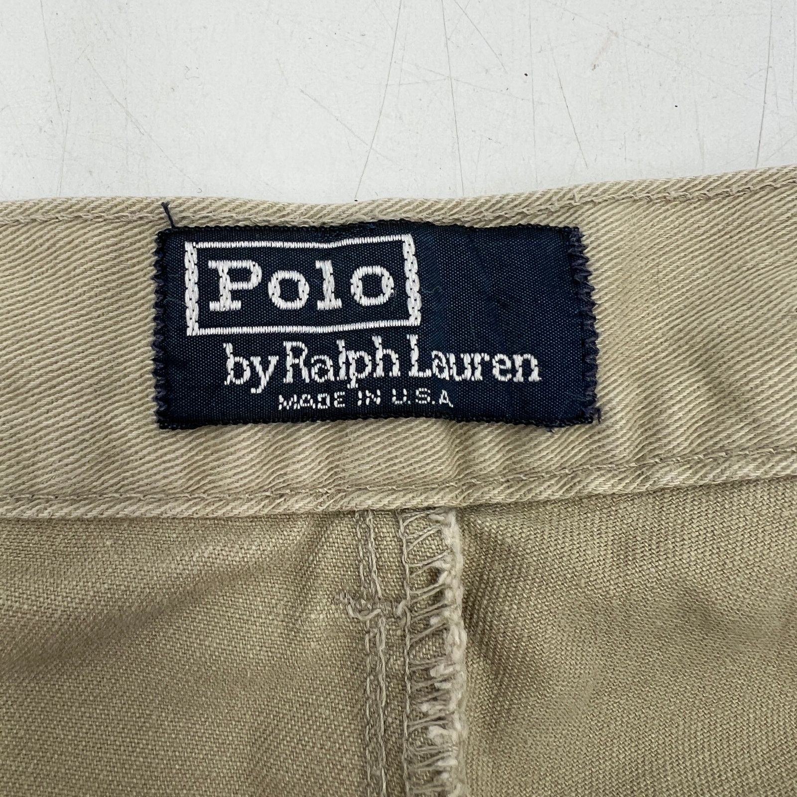 Polo Ralph Lauren Vintage Polo Ralph Lauren Cotton Polo Chino Pants Khaki Size US 34 / EU 50 - 3 Thumbnail