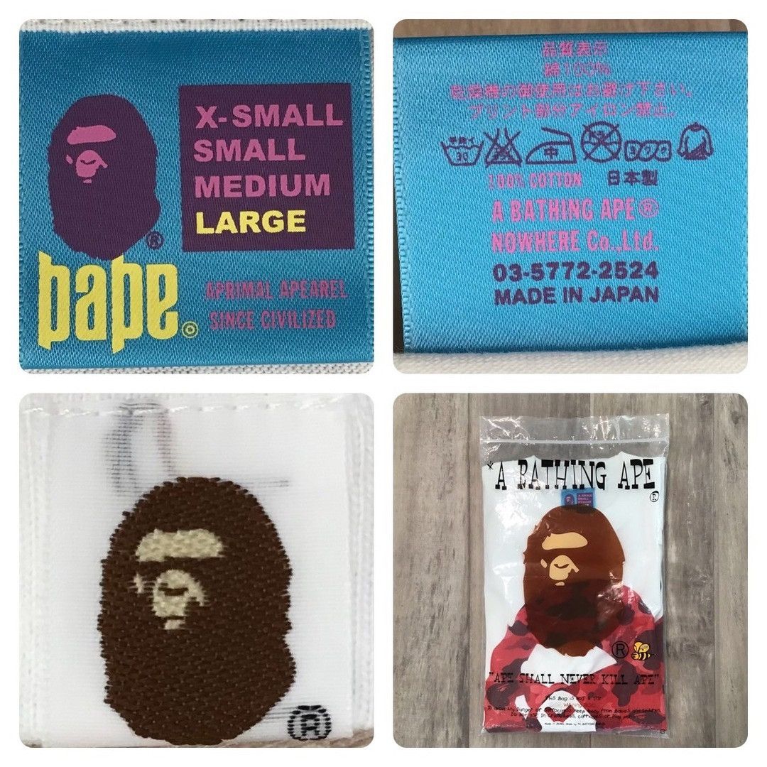 Bape 🔥BAPE MOBB exclusive🔥 MAD FACE T-shirt Pharrell camo NIGO Size US L / EU 52-54 / 3 - 7 Thumbnail