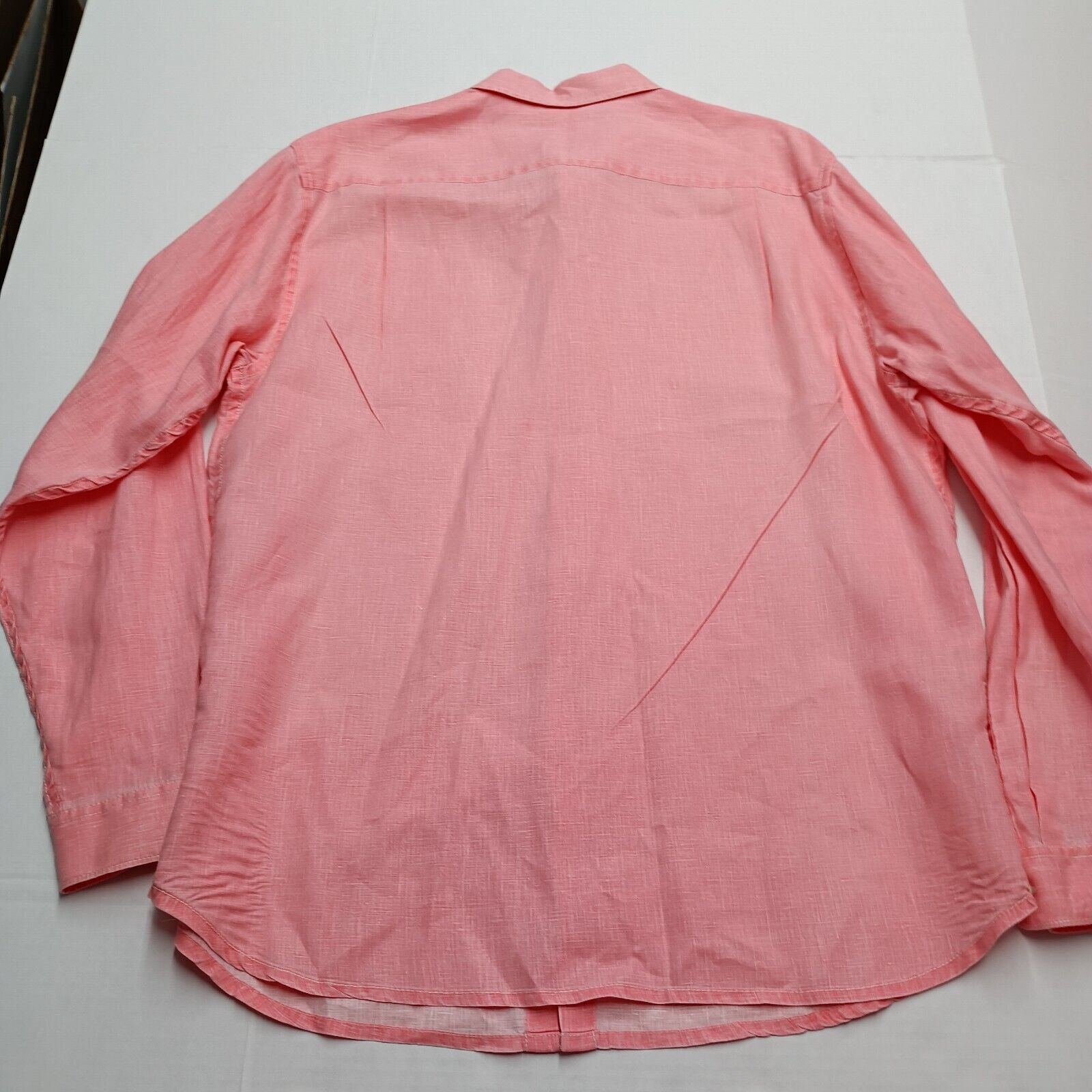 Tommy Bahama Tommy Bahama 100% Linen Shirt Men's LT Pink Button Up Size US L / EU 52-54 / 3 - 8 Thumbnail