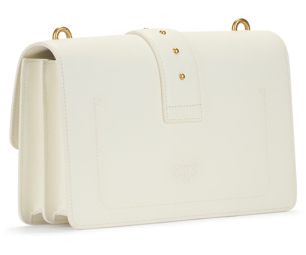 Pinko o1s22i1n0824 Size: OS / Classic Love Crossbody Bag in White Size ONE SIZE - 3 Thumbnail
