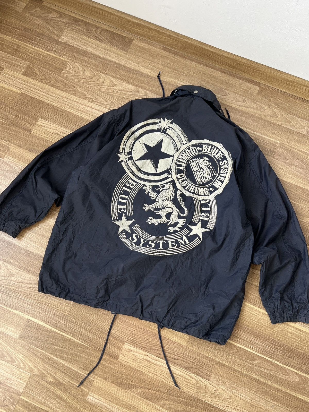 JET SET RARE Vintage Jet Set Blue System Rain Navy Jacket Size M-L Size US M / EU 48-50 / 2 - 1 Thumbnail