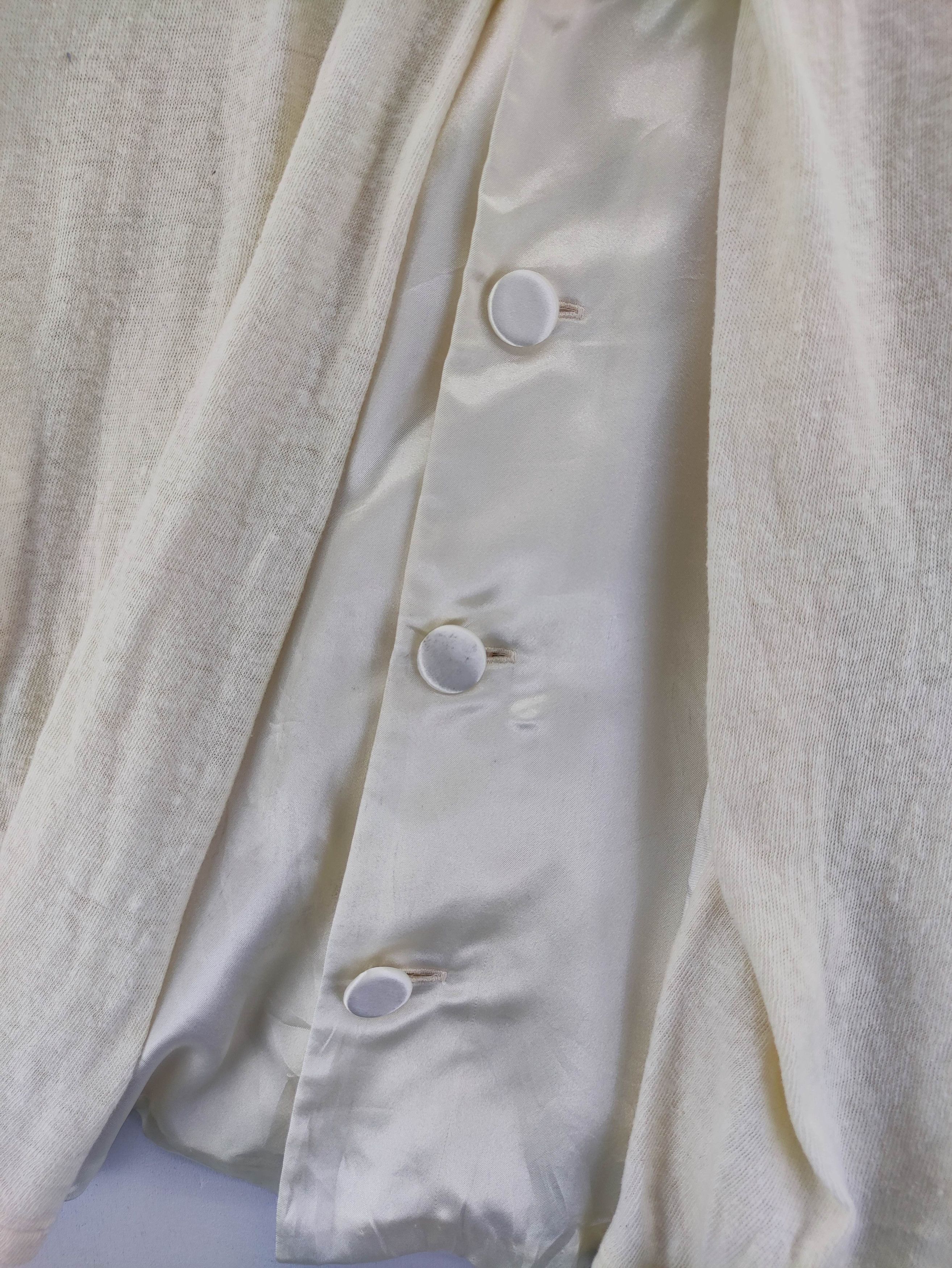 Sunao Kuwahara Vintage Sunao Kuwahara Sweater Button Up Size S / US 4 / IT 40 - 2 Thumbnail