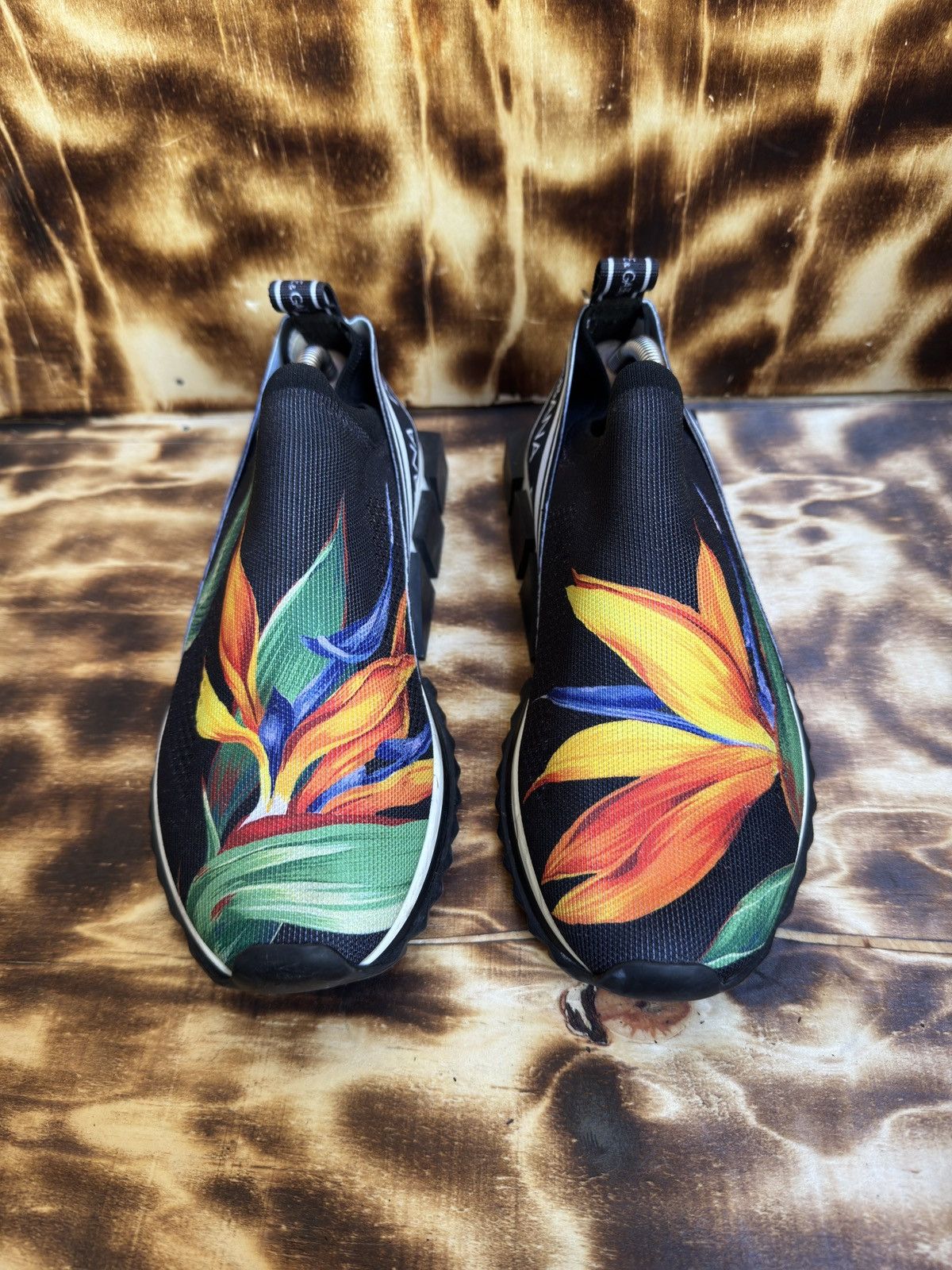 Dolce & Gabbana birds of paradise Sorrento sneaker Size US 9 / EU 42 - 4 Thumbnail