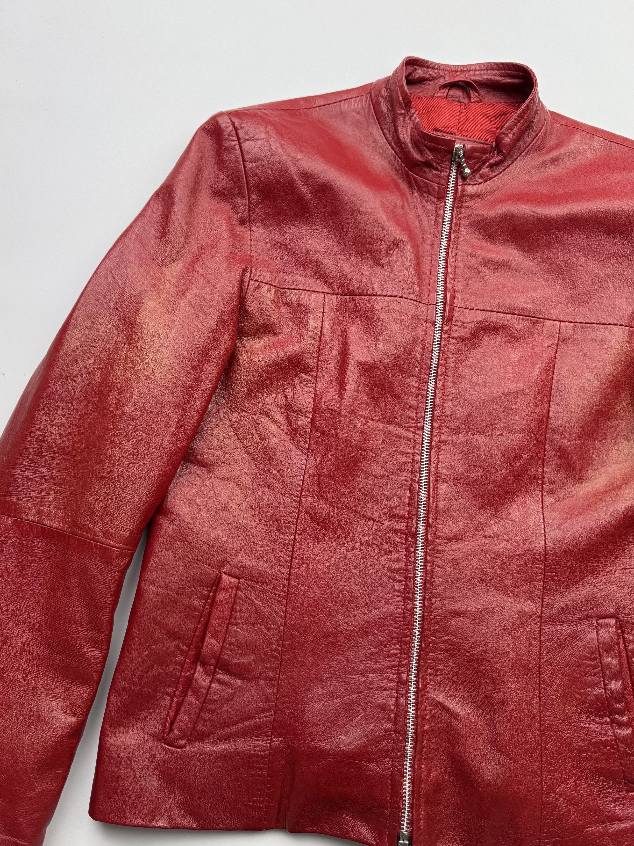 Vintage Vintage Leather Jacket B208(V301)E2 Size S / US 4 / IT 40 - 4 Thumbnail