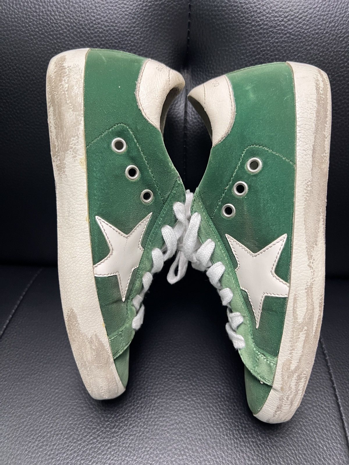 Golden Goose Golden Goose GGDB Distressed Star Sneakers Size US 5 / IT 35 - 7 Thumbnail