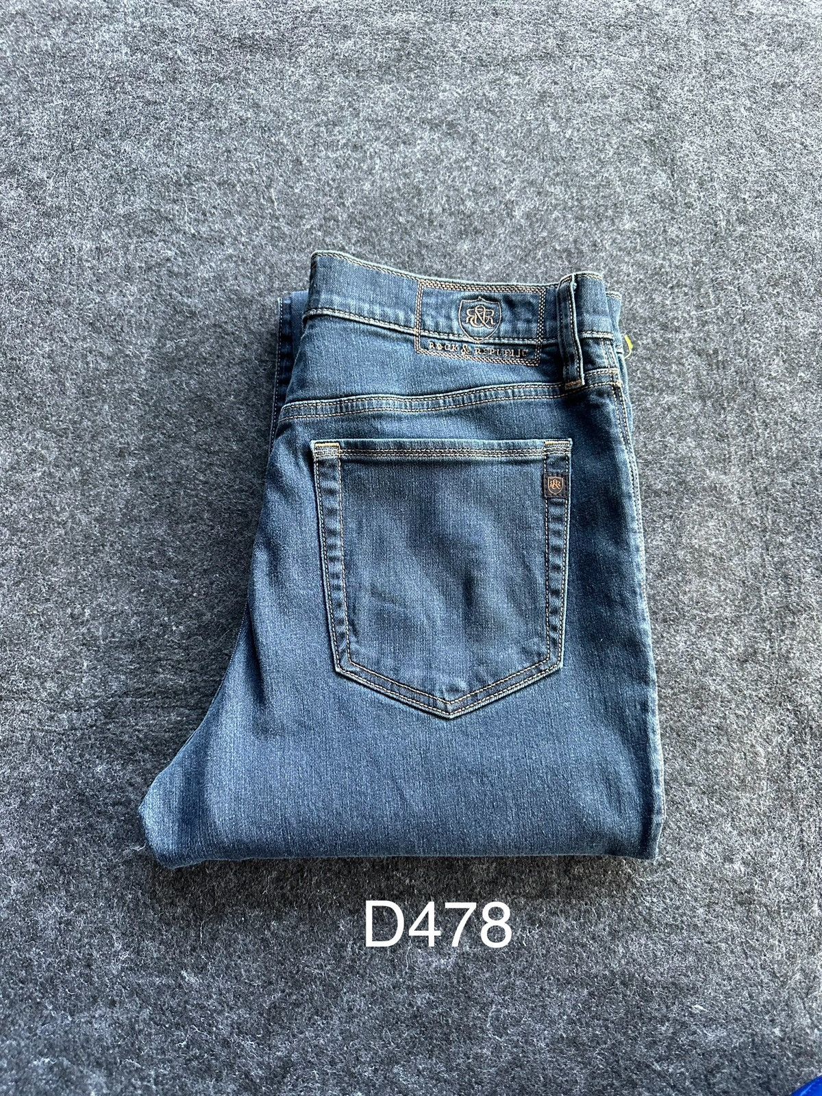 Japanese Brand × Rock & Republic Rock & Republic Stretchable Washed Denim D478 Size US 32 / EU 48 - 19 Thumbnail