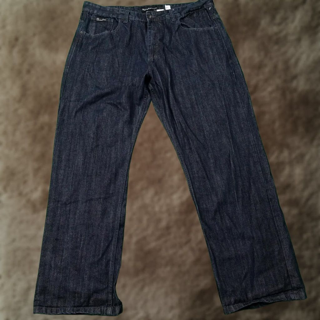 Rocawear VINTAGE Rocawear Jeans Mens 42 Blue Dark Wash Original Fit Straight Denim Pants Size US 42 / EU 58 - 1 Thumbnail