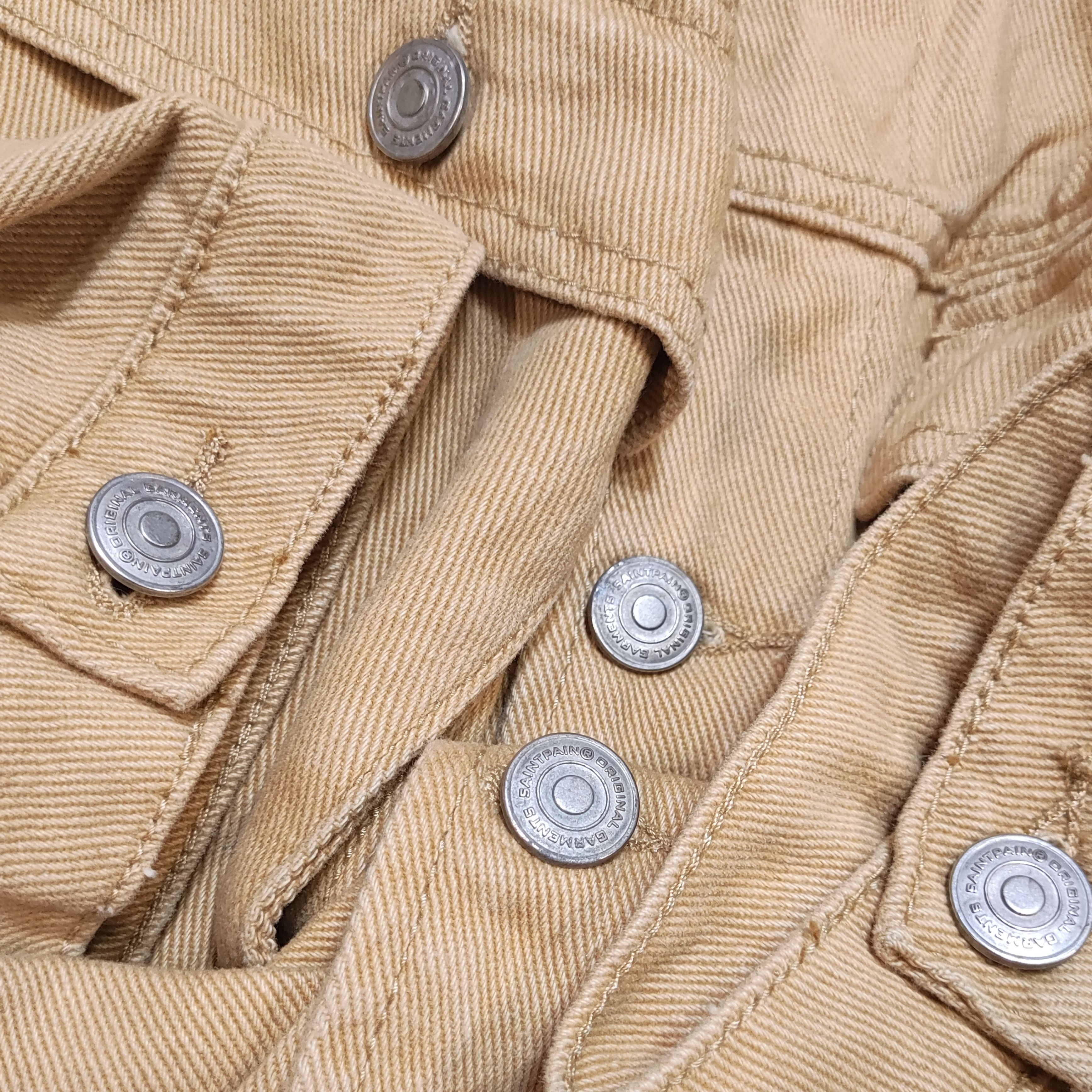 Japanese Brand Saintpain MFG Co. Genuine Sainthood Denim Jacket Size US XL / EU 56 / 4 - 4 Thumbnail
