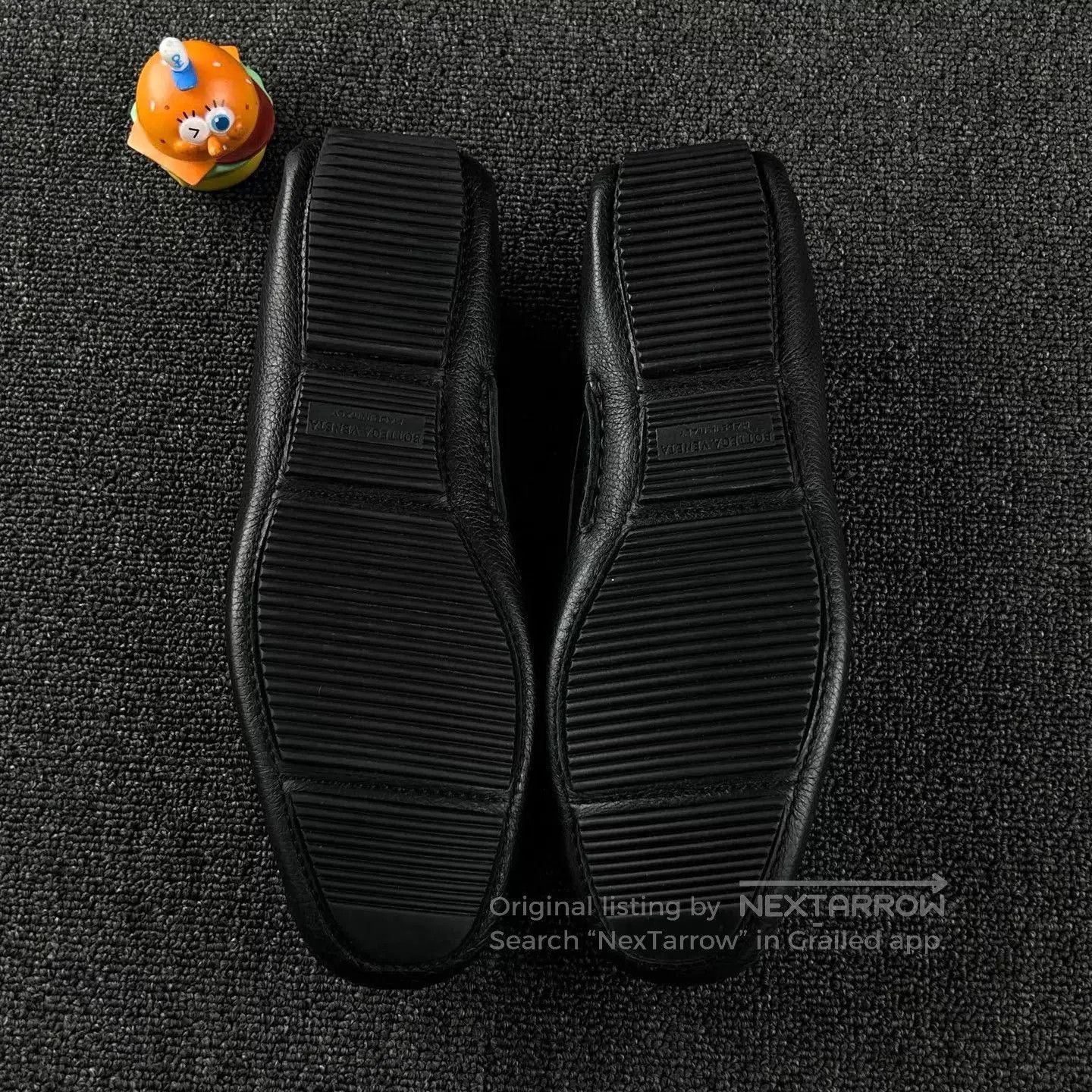 Bottega Veneta Black Woven Leather Slip. Size US 8 / EU 41 - 6 Thumbnail