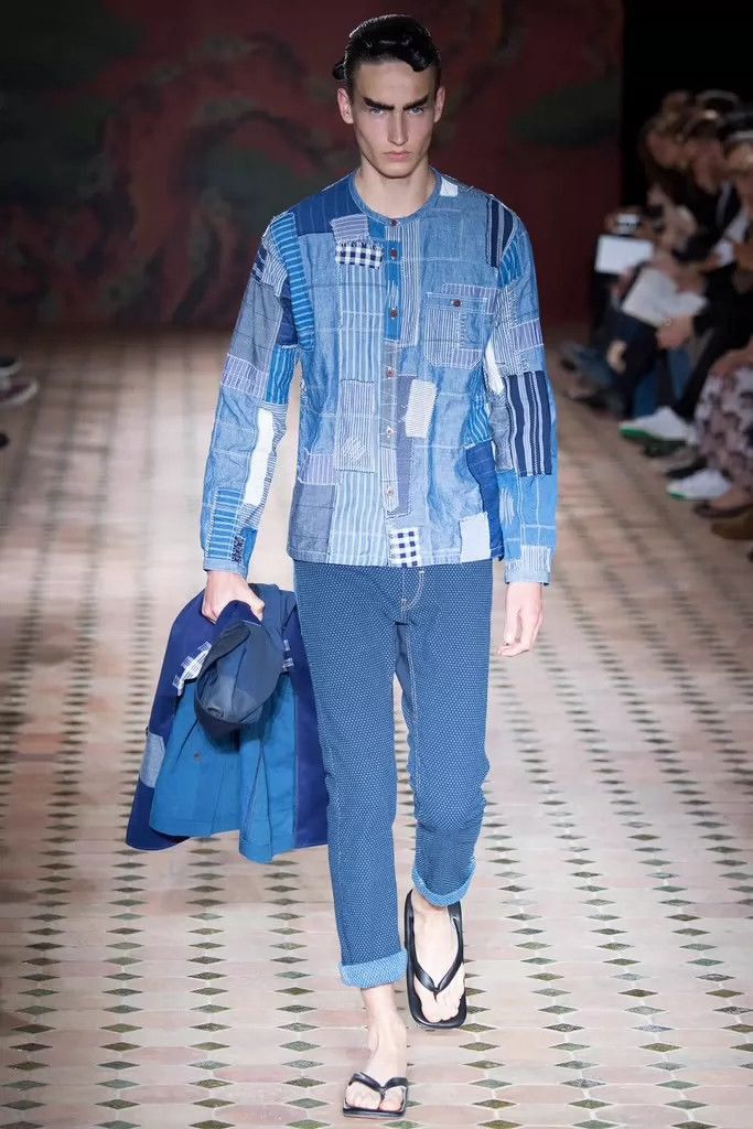 Junya Watanabe Junya Watanabe Man Boro Patchwork Shirt Size US S / EU 44-46 / 1 - 9 Thumbnail