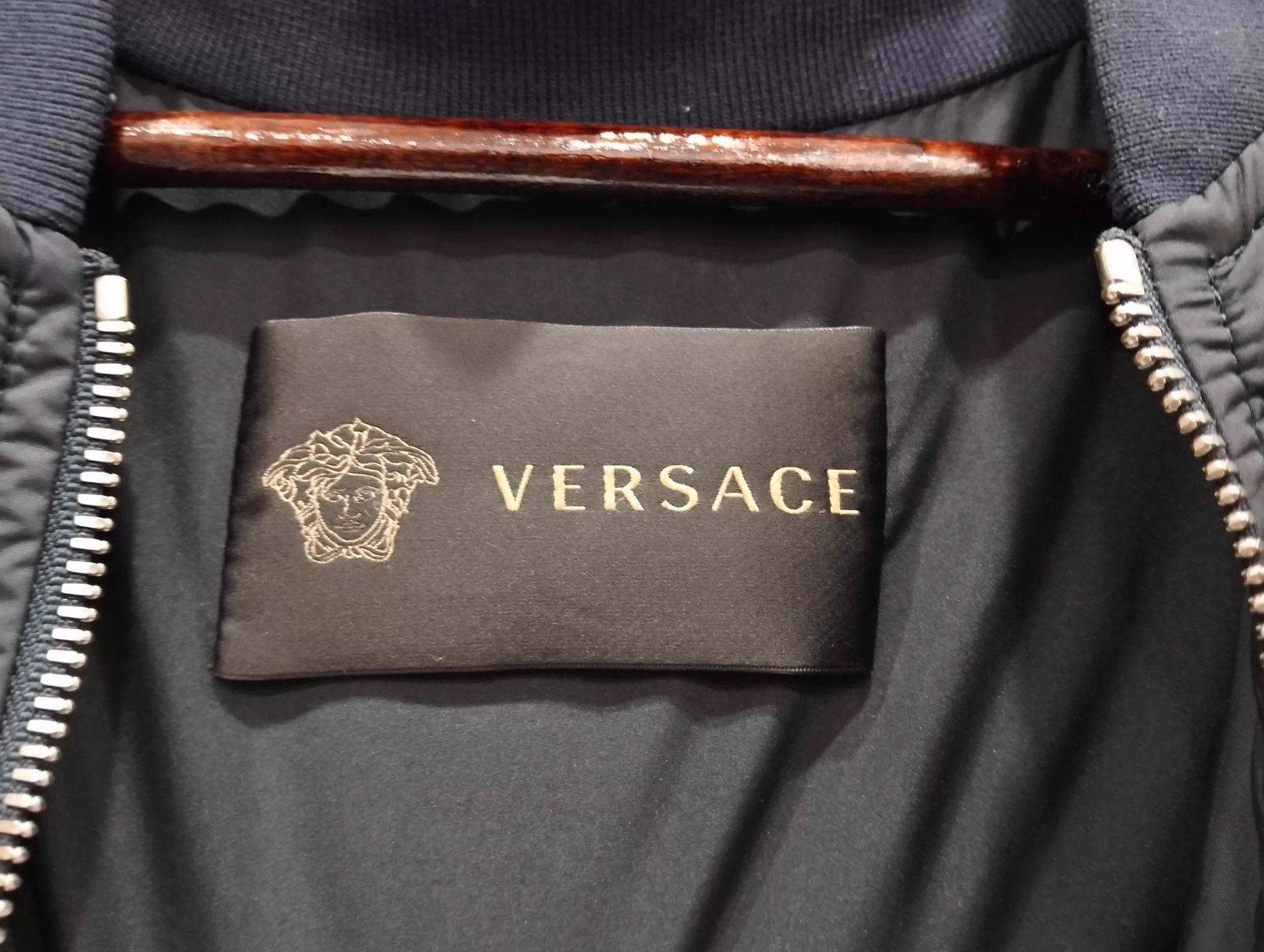 Versace men's baseball jacket 50