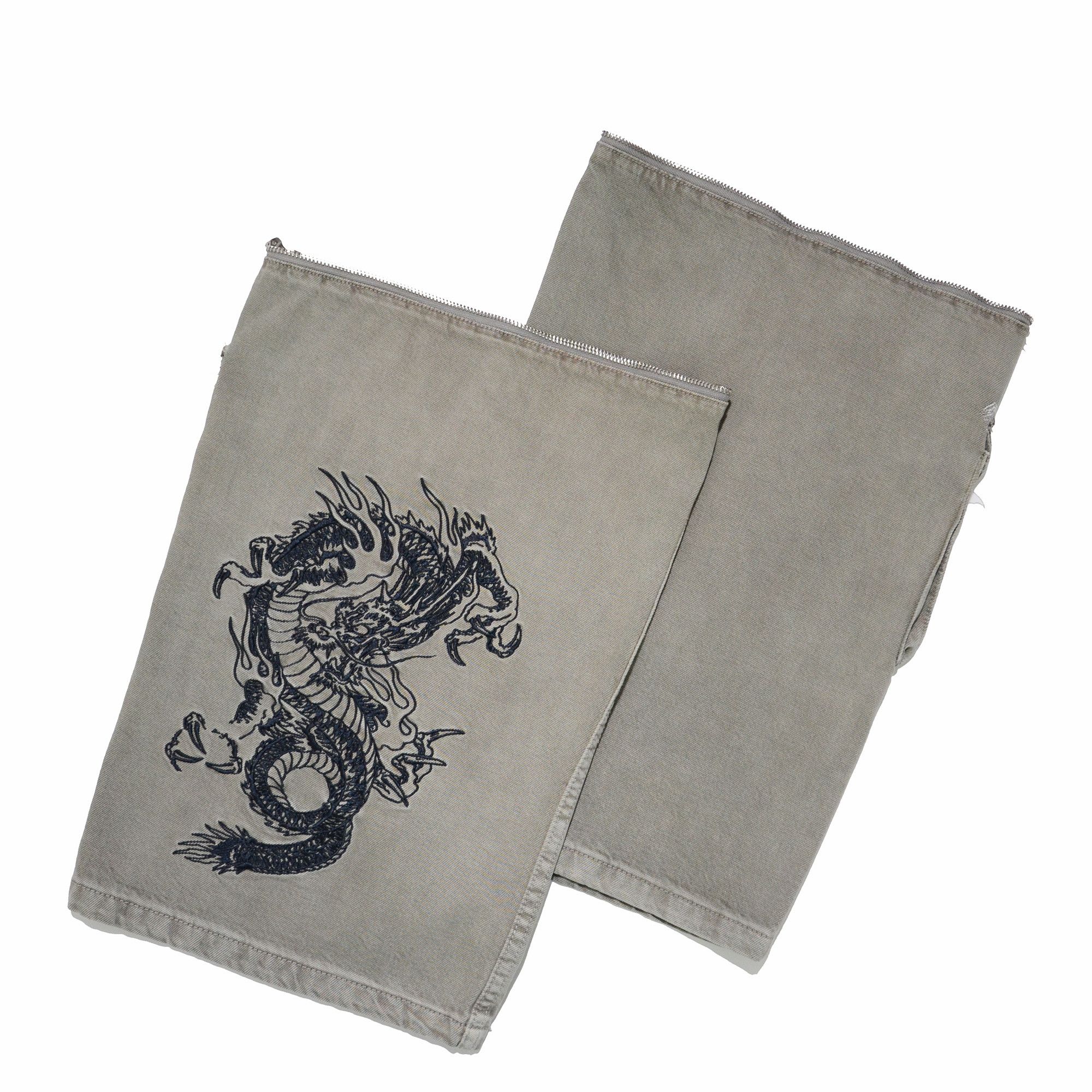 Ed Hardy Ed Hardy Detachable Jeans Dragon Embroidery Streetwear Size US 31 - 5 Thumbnail