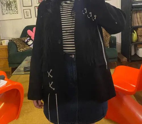 Other Solid Vintage Blazer Coats Women Size 3XL / US 20-22 - 3 Thumbnail