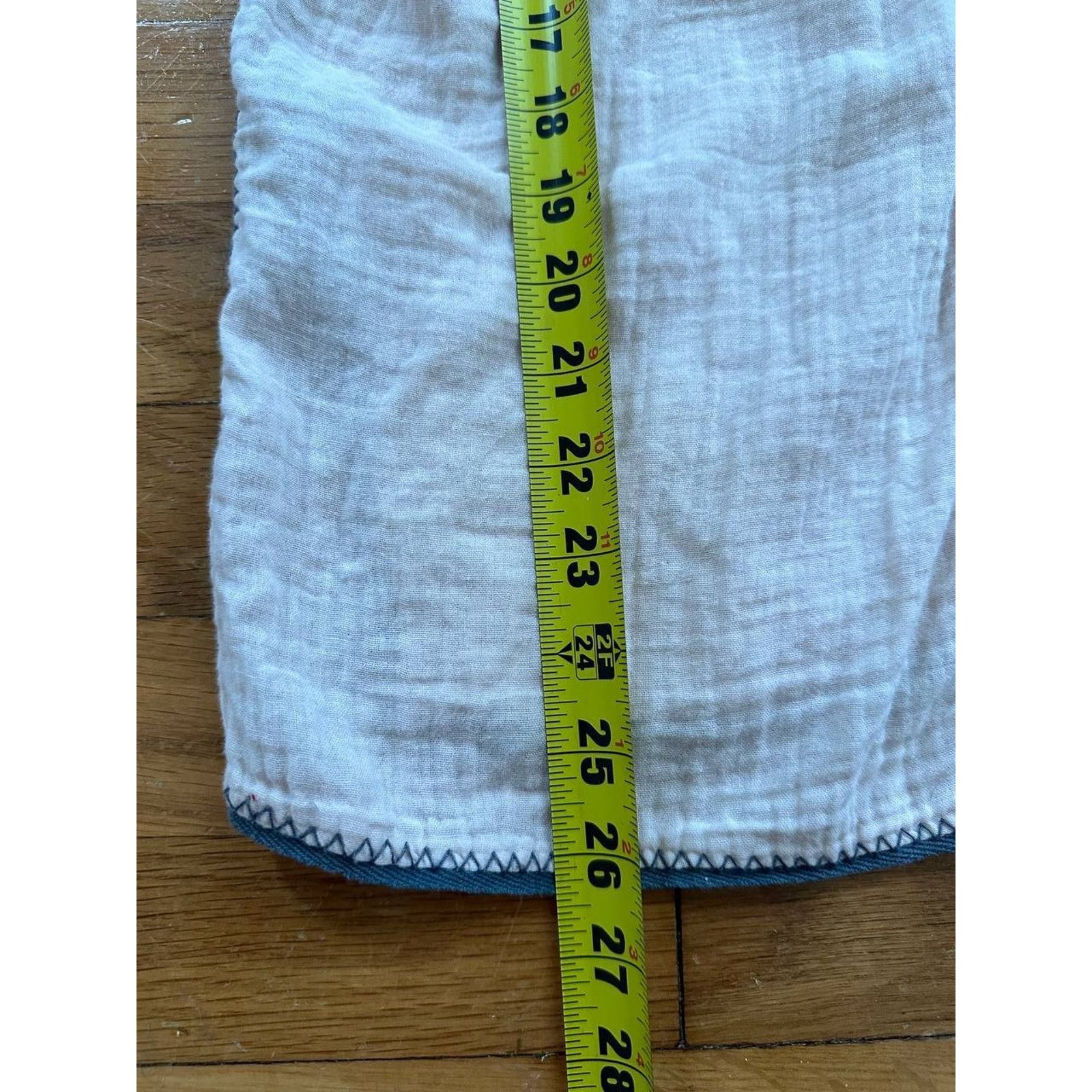 Big John Rory Beca White Top 100% Cotton Size Small A000985 Size S / US 4 / IT 40 - 4 Thumbnail