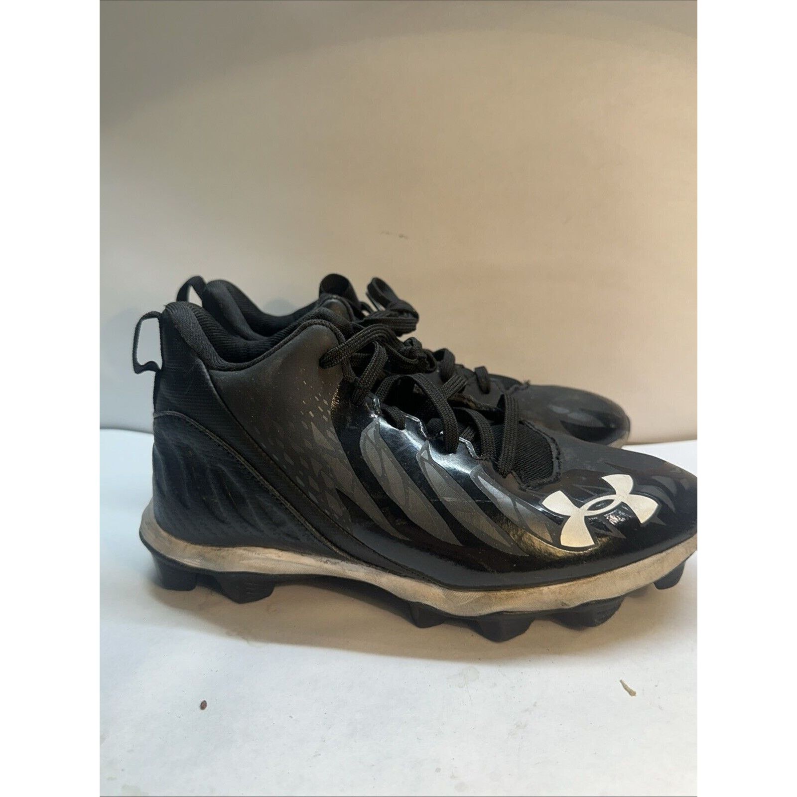 Under Armour Under Armour Mens Spotlight Franchise Football Cleats Sz 3.5 Size US 5 / EU 37 - 3 Thumbnail