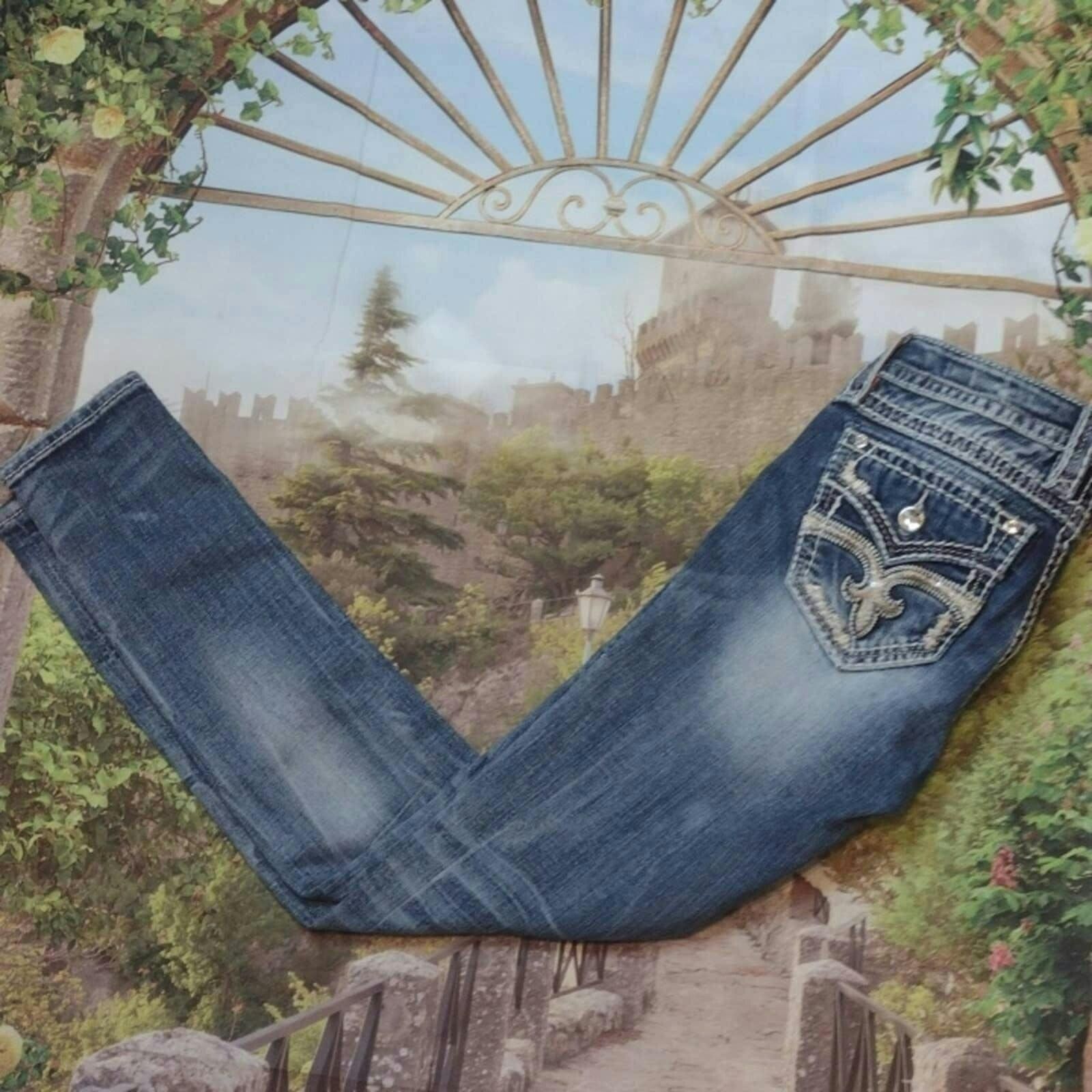 Rock Revival Rock revival Shaina mid rise skinny jeans size 25 Size 25" / US 0 / IT 36 - 6 Thumbnail