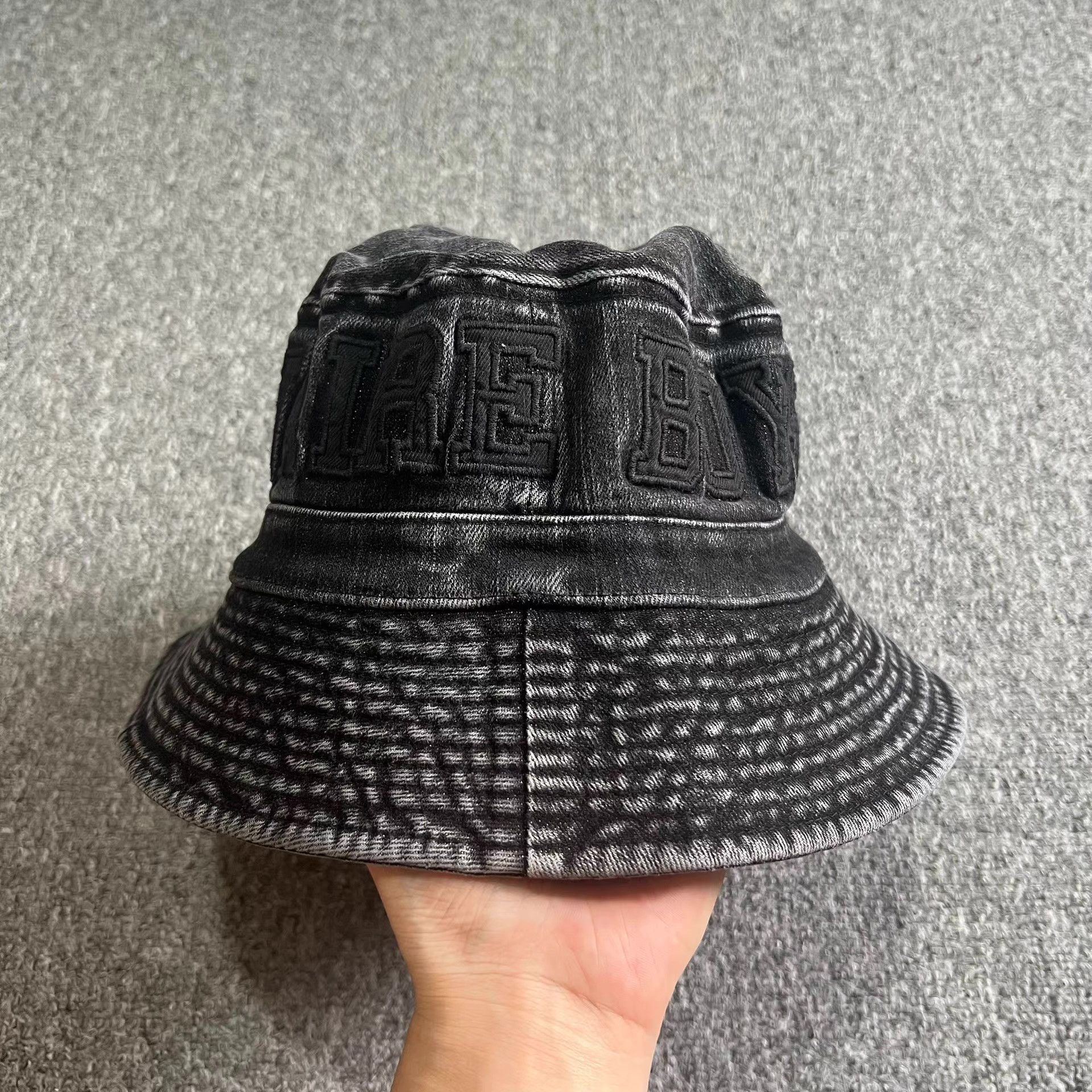 Billionaire Boys Club BBC Heavy Wash Embroidered Bucket Hat / Sun Hat Q7 Size ONE SIZE - 4 Thumbnail
