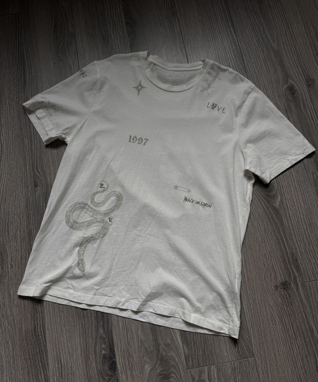 Zadig & Voltaire Zadig & Voltaire TOMMY HC MULTI TATTOO Shirt XL Size US XL / EU 56 / 4 - 2 Thumbnail