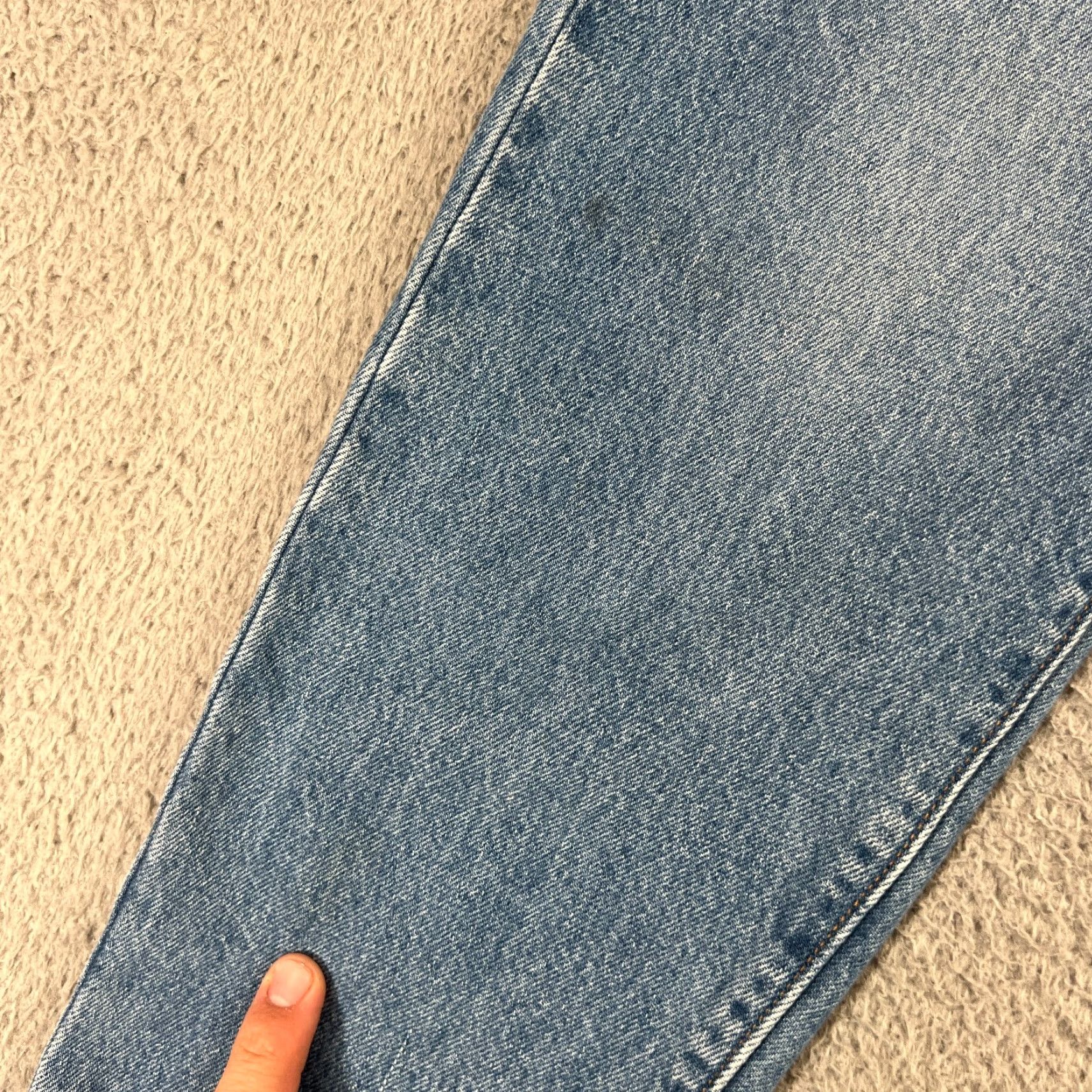 Levi's Levis Premium Wedgie Womens 28 Straight Jeans Medium Wash Denim Size 28" / US 6 / IT 42 - 2 Thumbnail