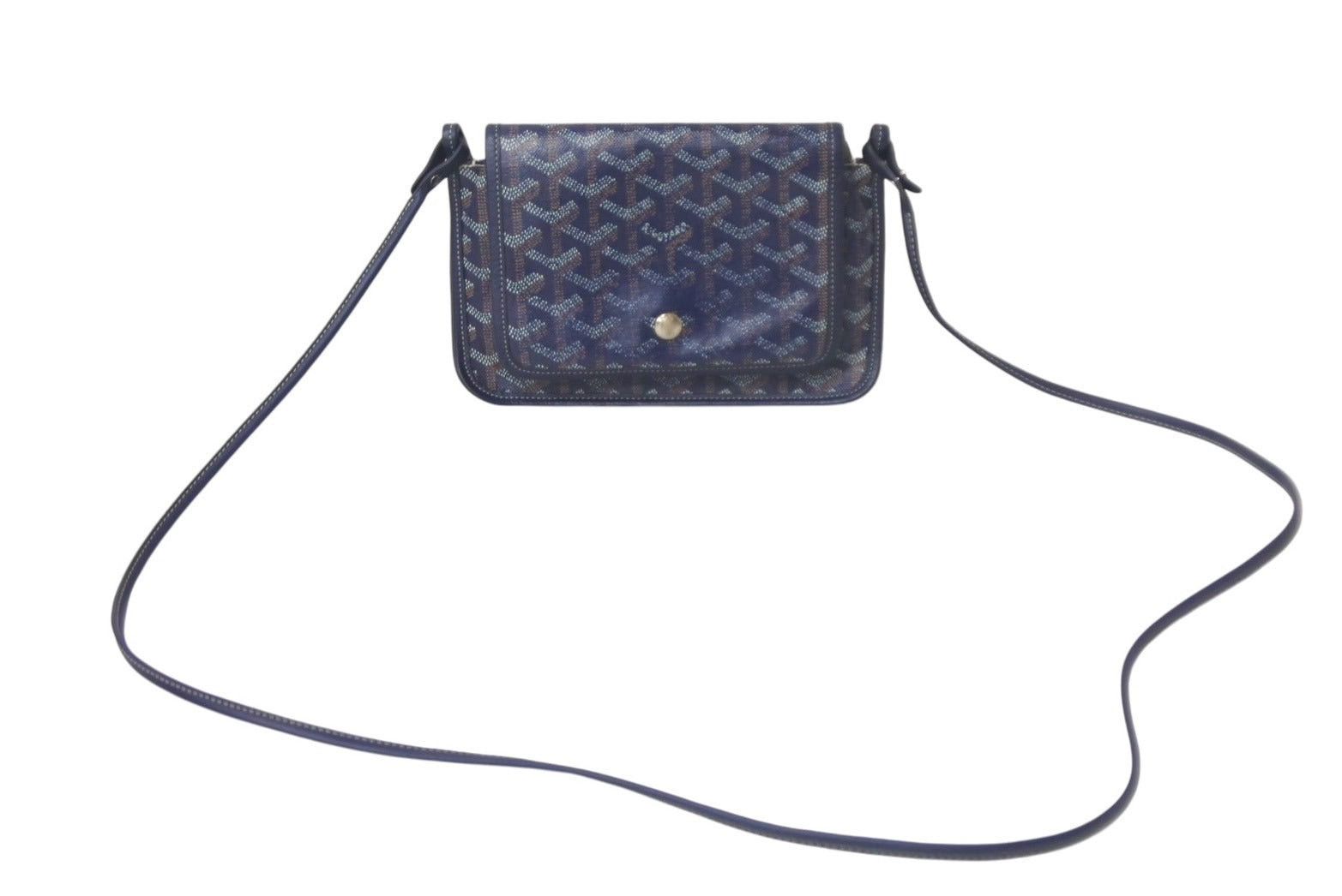 Goyard Plume Shoulder Bag Mini in Blue, Men's