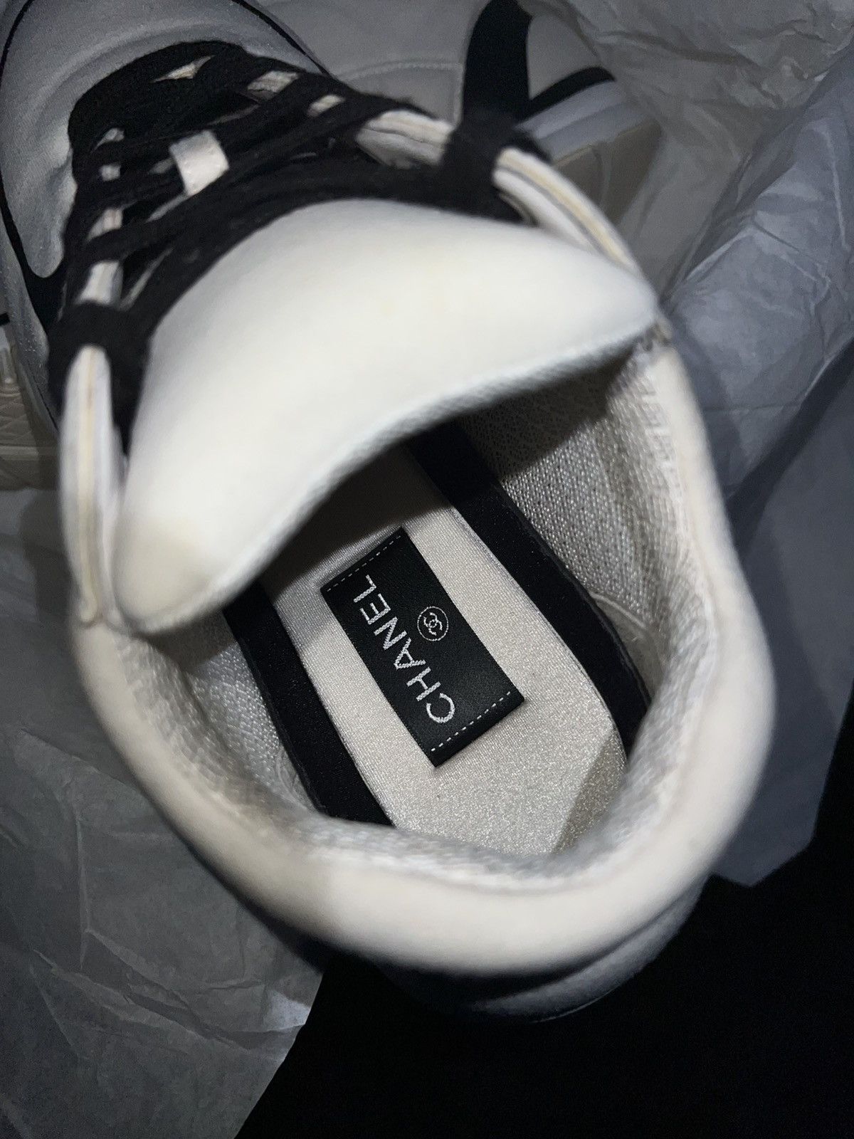 Chanel Chanel CC Trainer “White/Black” Size US 11 / EU 44 - 13 Thumbnail