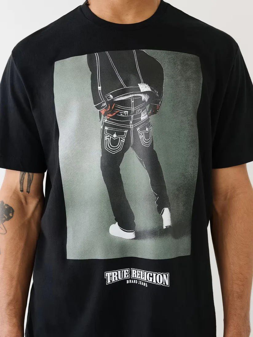 True Religion True Religion - Relaxed Photo Real Stack Size US L / EU 52-54 / 3 - 2 Thumbnail