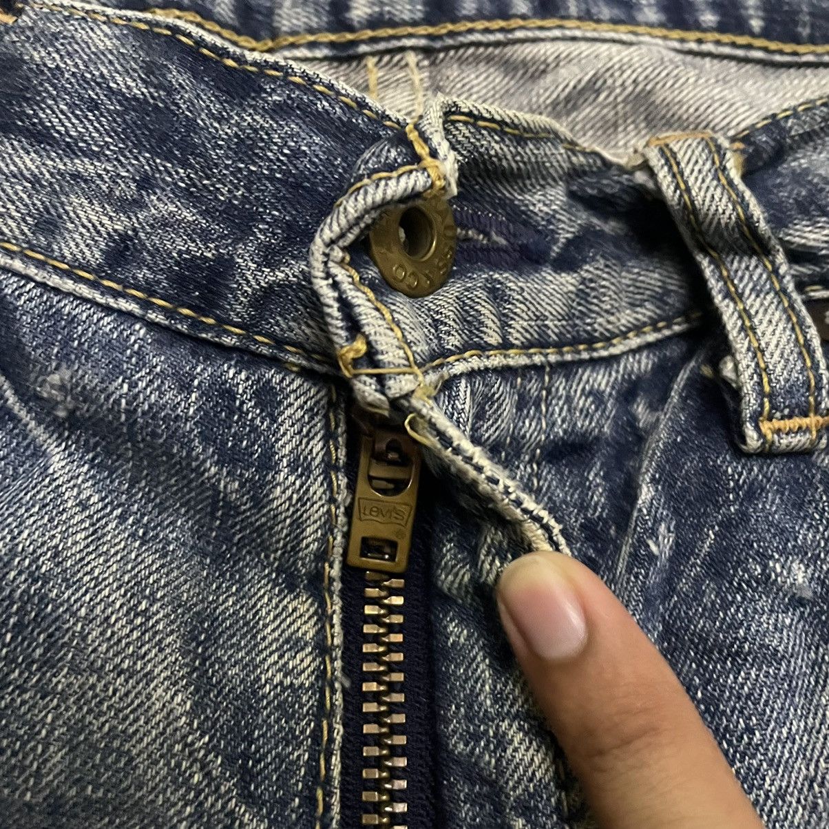 Levi's × Levi's Vintage Clothing × Vintage Vintage Levis 503 Crazy Fades Baggy Jeans Size US 33 - 13 Thumbnail