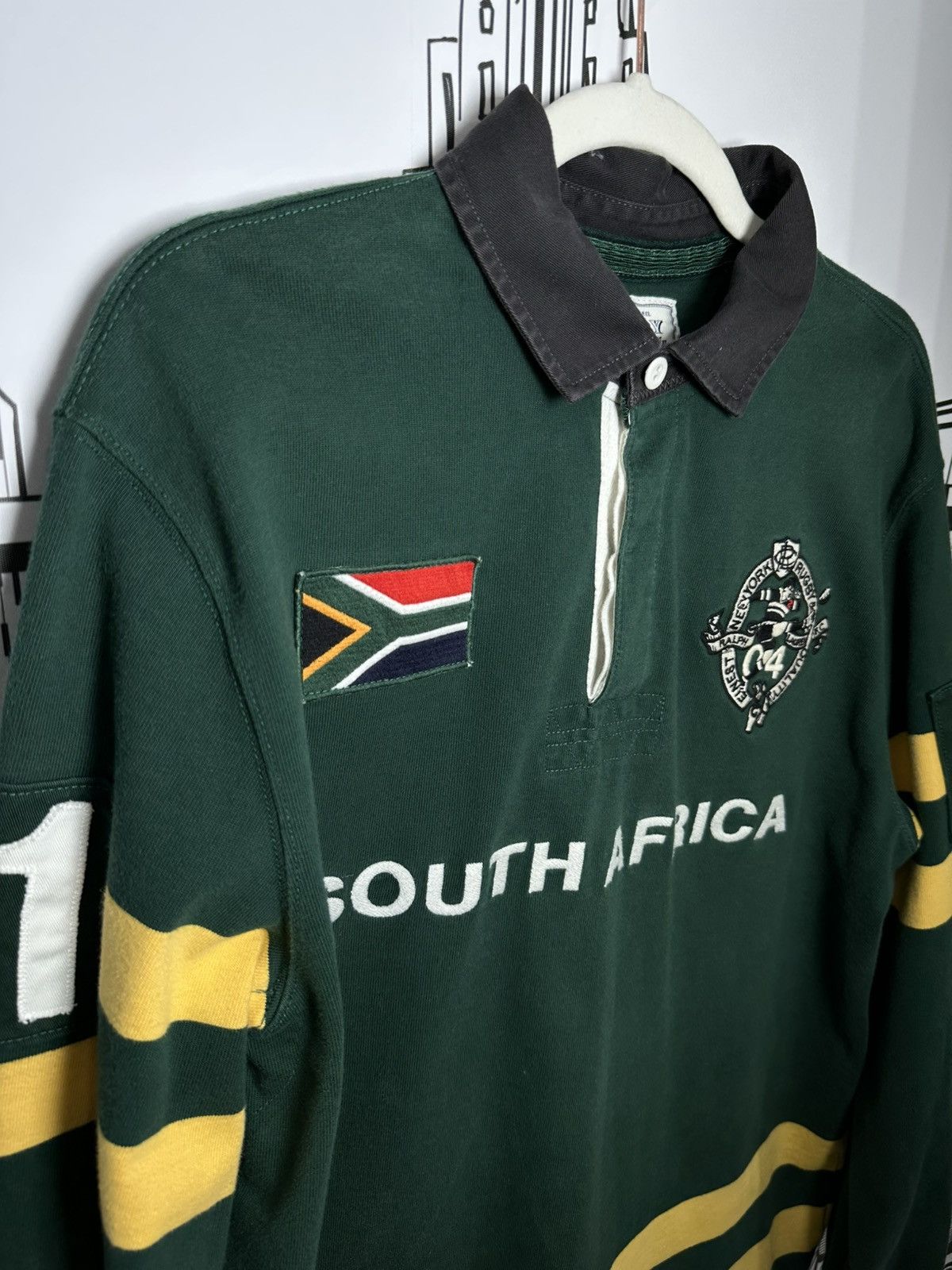 Rugby Ralph Lauren Rugby Ralph Lauren South Africa Kicker Crest Rugby Green L Size US L / EU 52-54 / 3 - 4 Thumbnail