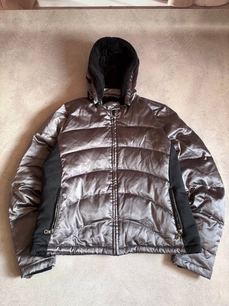 Harley Davidson × Vintage Harley Davidson Vintage Distressed Moto Bike Down Jacket Size L / US 10 / IT 46 - 1 Thumbnail