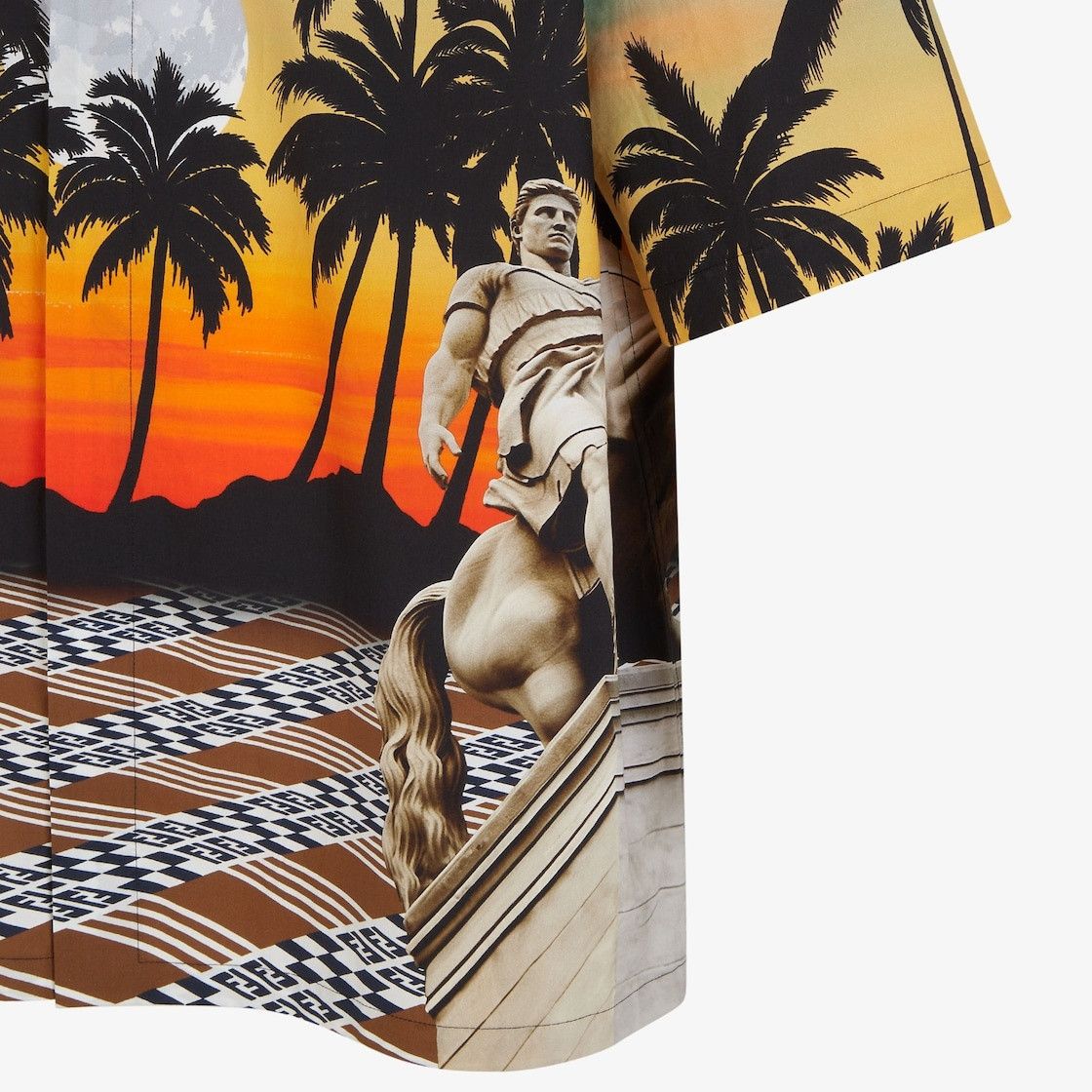Fendi o1s1wg111025 Shirt in Multicolor Size US L / EU 52-54 / 3 - 3 Thumbnail