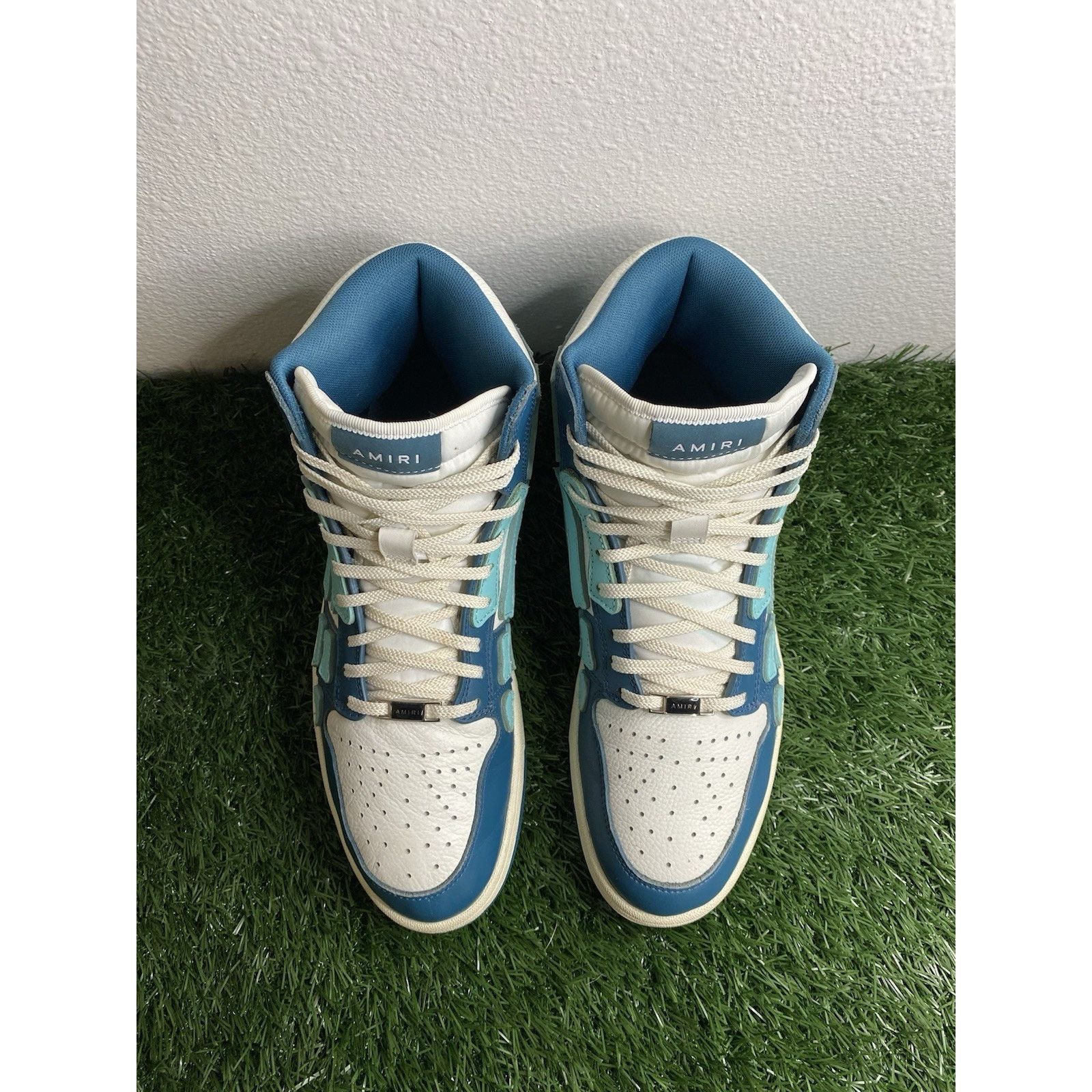 Amiri AMIRI Skel Top Hi ‘Slate Blue’ | Size 44 EU ( 11 US ) Size US 11 / EU 44 - 6 Thumbnail