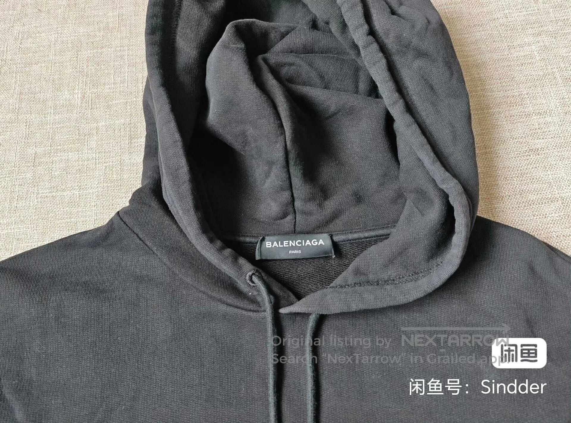Balenciaga Balenciaga Sinners Logo Embroidered Hoodie. Size US XS / EU 42 / 0 - 4 Thumbnail