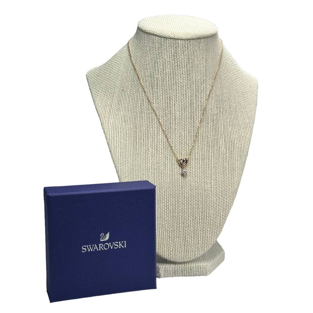 Swarovski Swarovski Lifelong Heart drop earrings and Necklace Size ONE SIZE - 2 Thumbnail