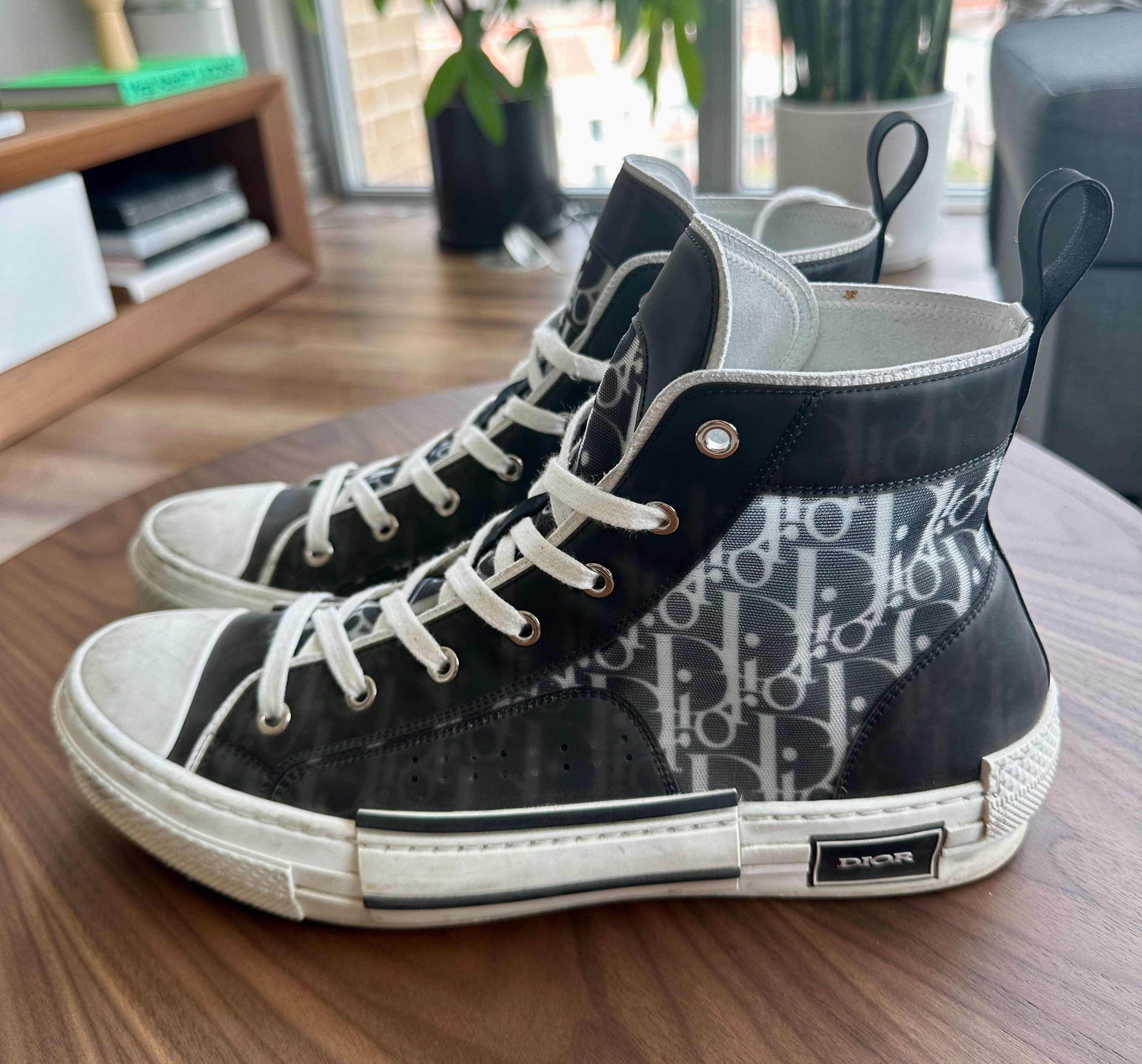 Dior Dior B23 League High-Top - Black/White Oblique - Size  display picture 1