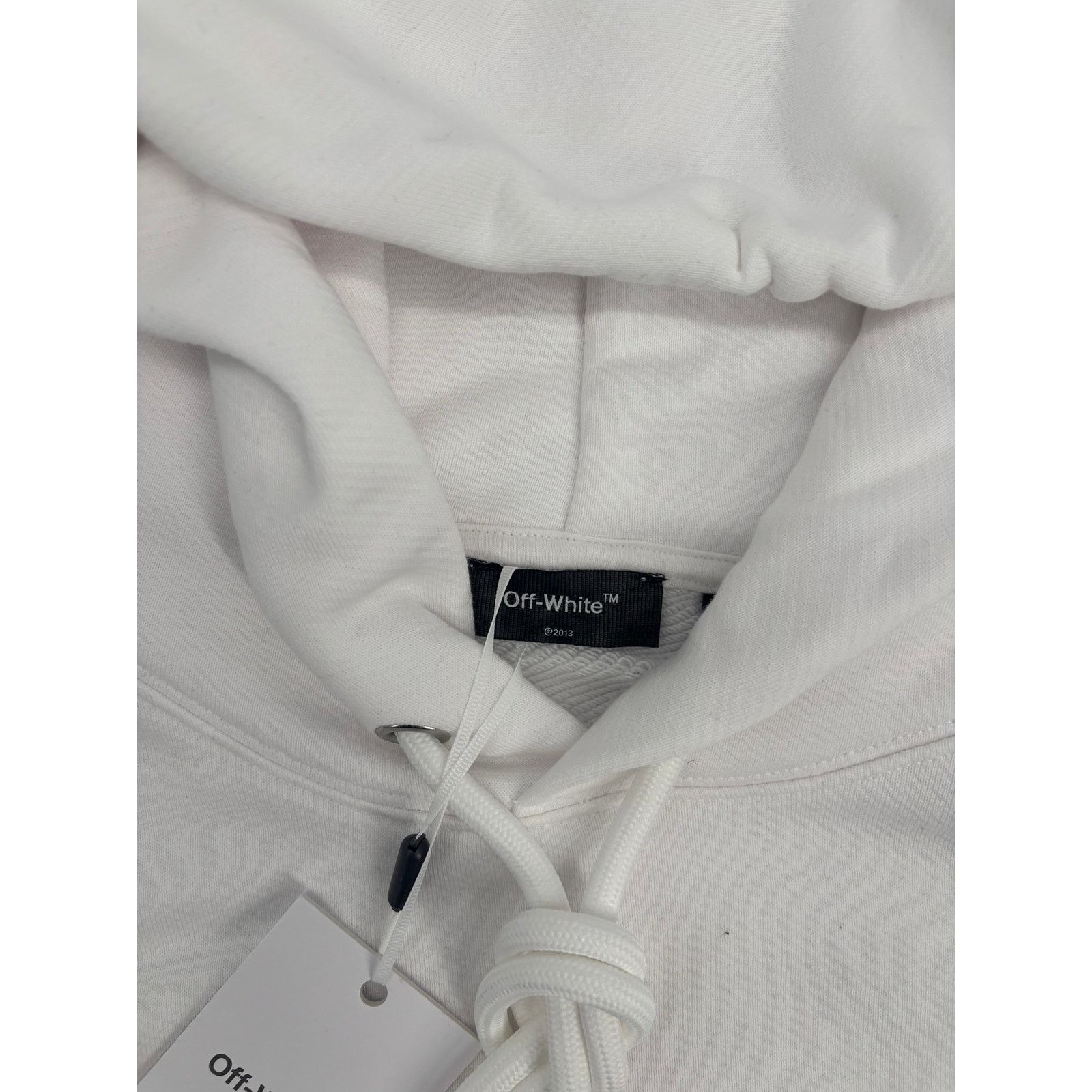 Off-White Off-White White Pullover Hoodie Size Small Size US S / EU 44-46 / 1 - 4 Thumbnail