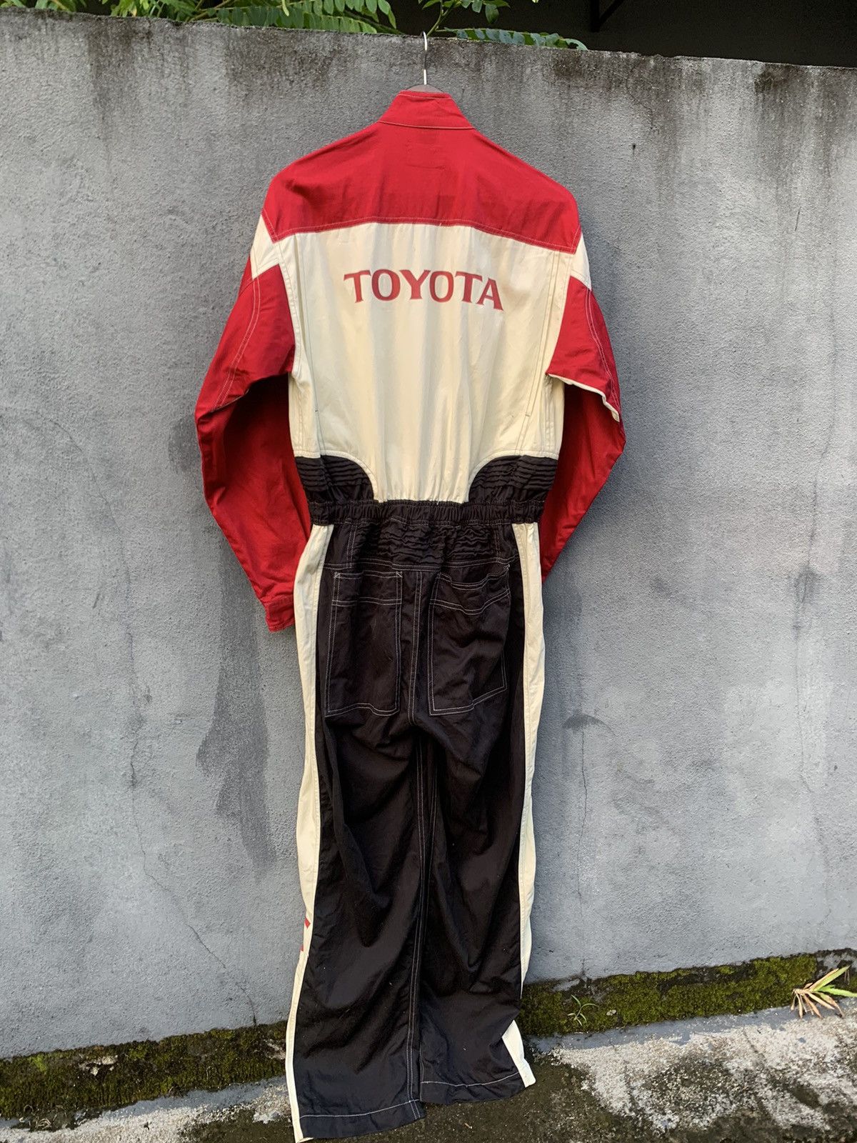 Japanese Brand 🏁VINTAGE TOYOTA TECNO JUMPSUIT Size US 33 - 12 Thumbnail