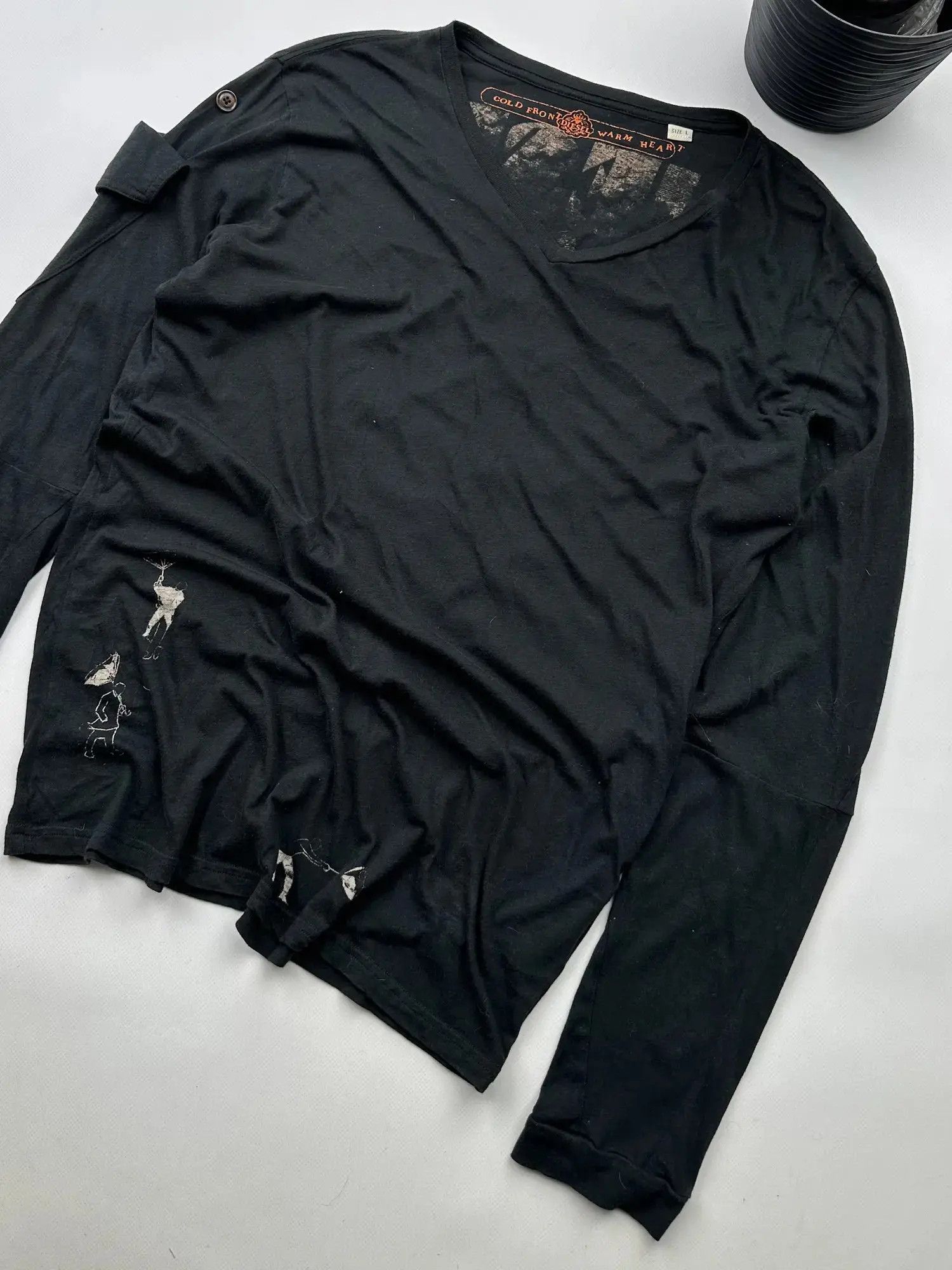 Diesel Diesel Vintage Long Sleeve (452) Size US L / EU 52-54 / 3 - 4 Thumbnail